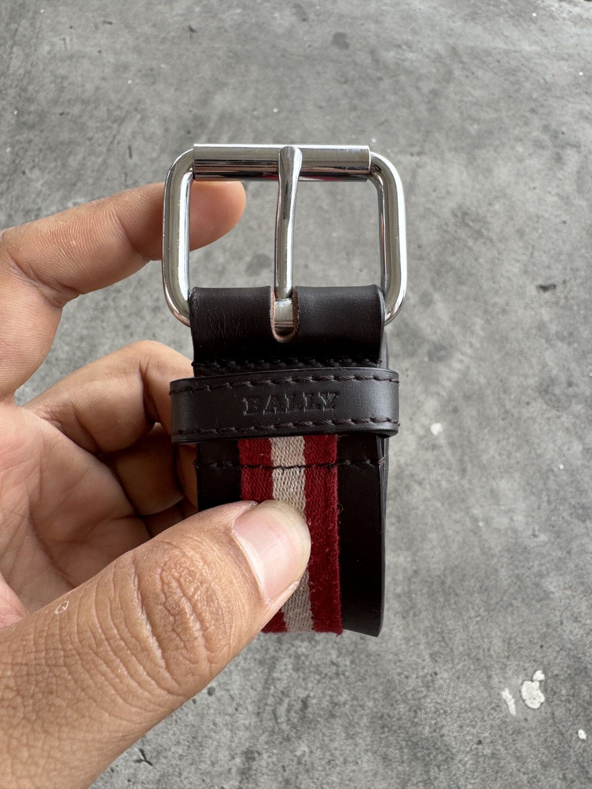 Bally Vtg Bally Leather Belt Size ONE SIZE - 5 Thumbnail