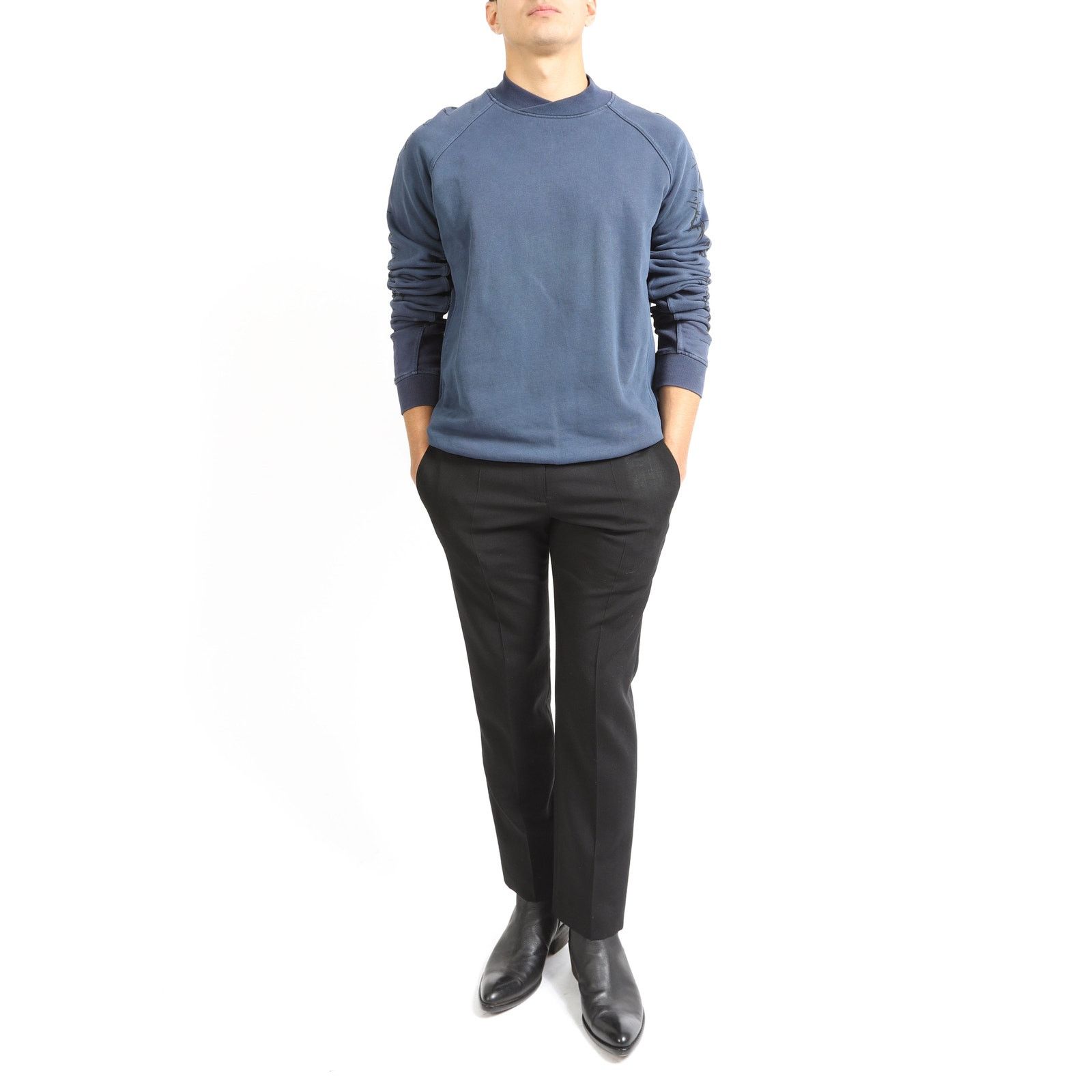 Haider Ackermann SS16 Embroidered Shawl Collar Perth Sweatshirt Size US S / EU 44-46 / 1 - 4 Thumbnail
