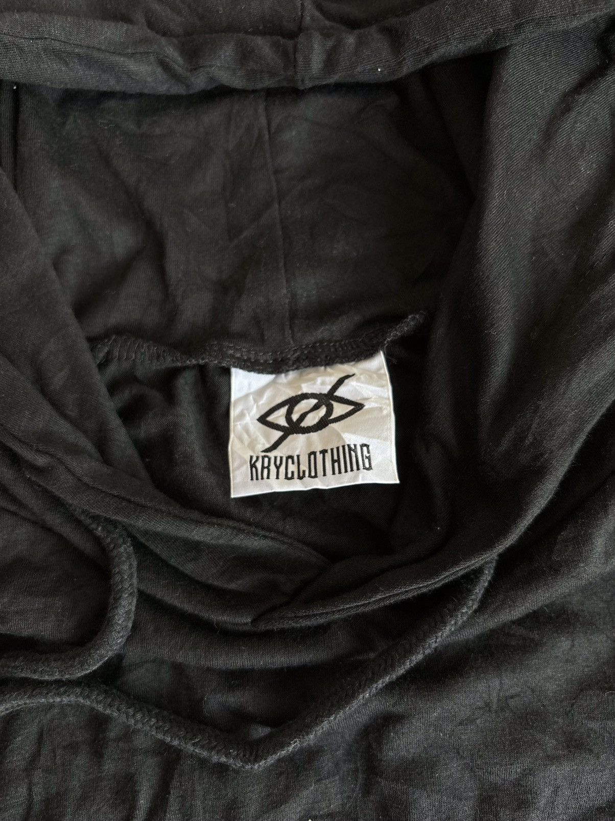 Hysteric Glamour × If Six Was Nine × Junya Watanabe RARE KryClothing Gothic Double Style Layer Longsleeve Hoodie Size US L / EU 52-54 / 3 - 7 Thumbnail
