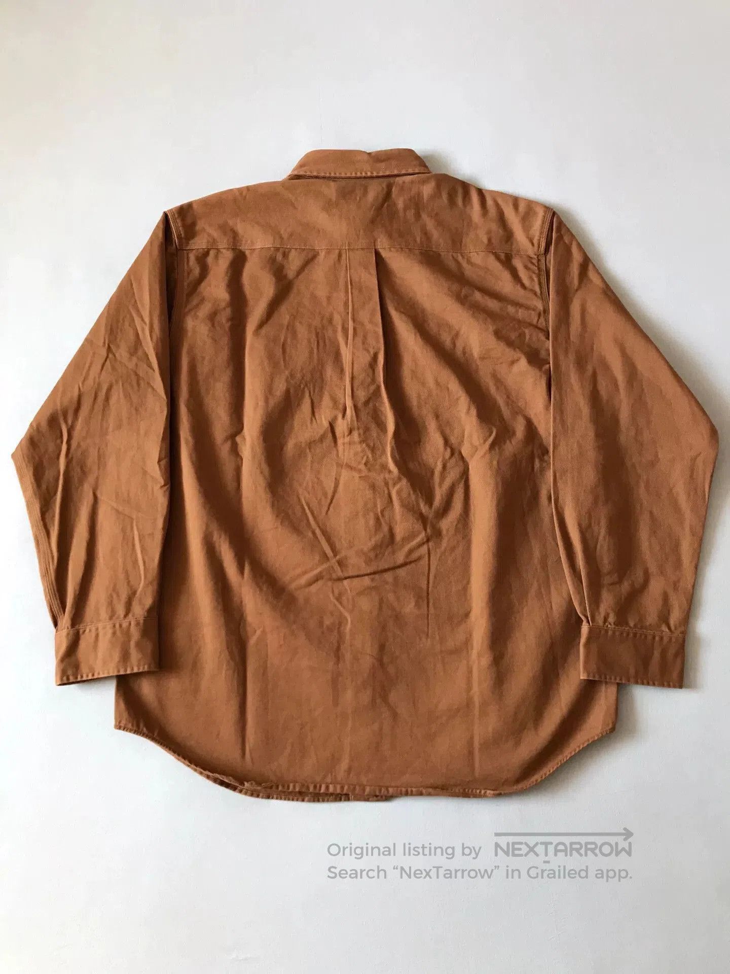 Carhartt Carhartt S09 Brown Heavy Work Shirt. Size US M / EU 48-50 / 2 - 2 Thumbnail