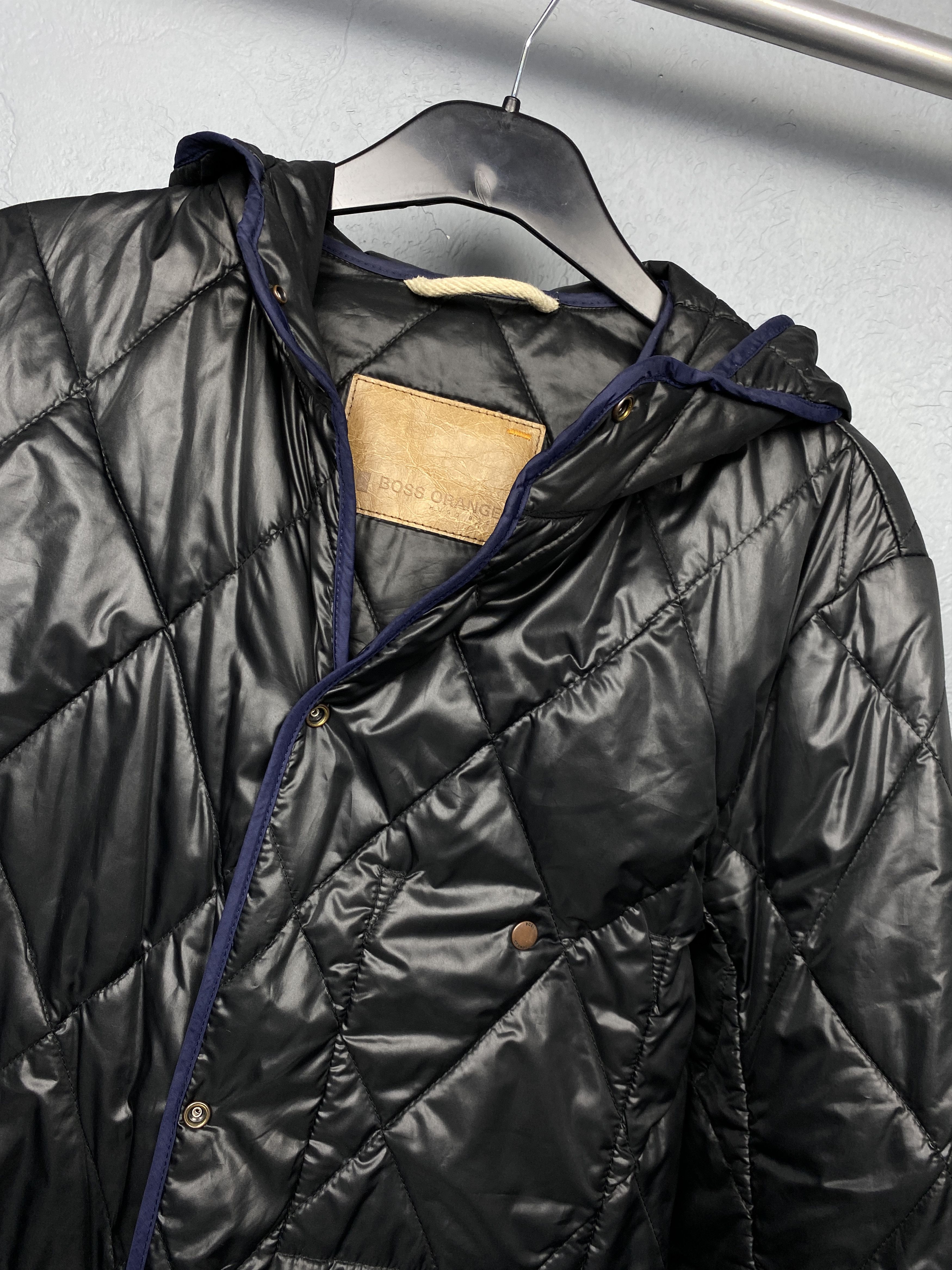 Hugo Boss × Vintage Hugo Boss Orange Vintage Mens 3 in 1 Jacket with lining Size US L / EU 52-54 / 3 - 19 Thumbnail