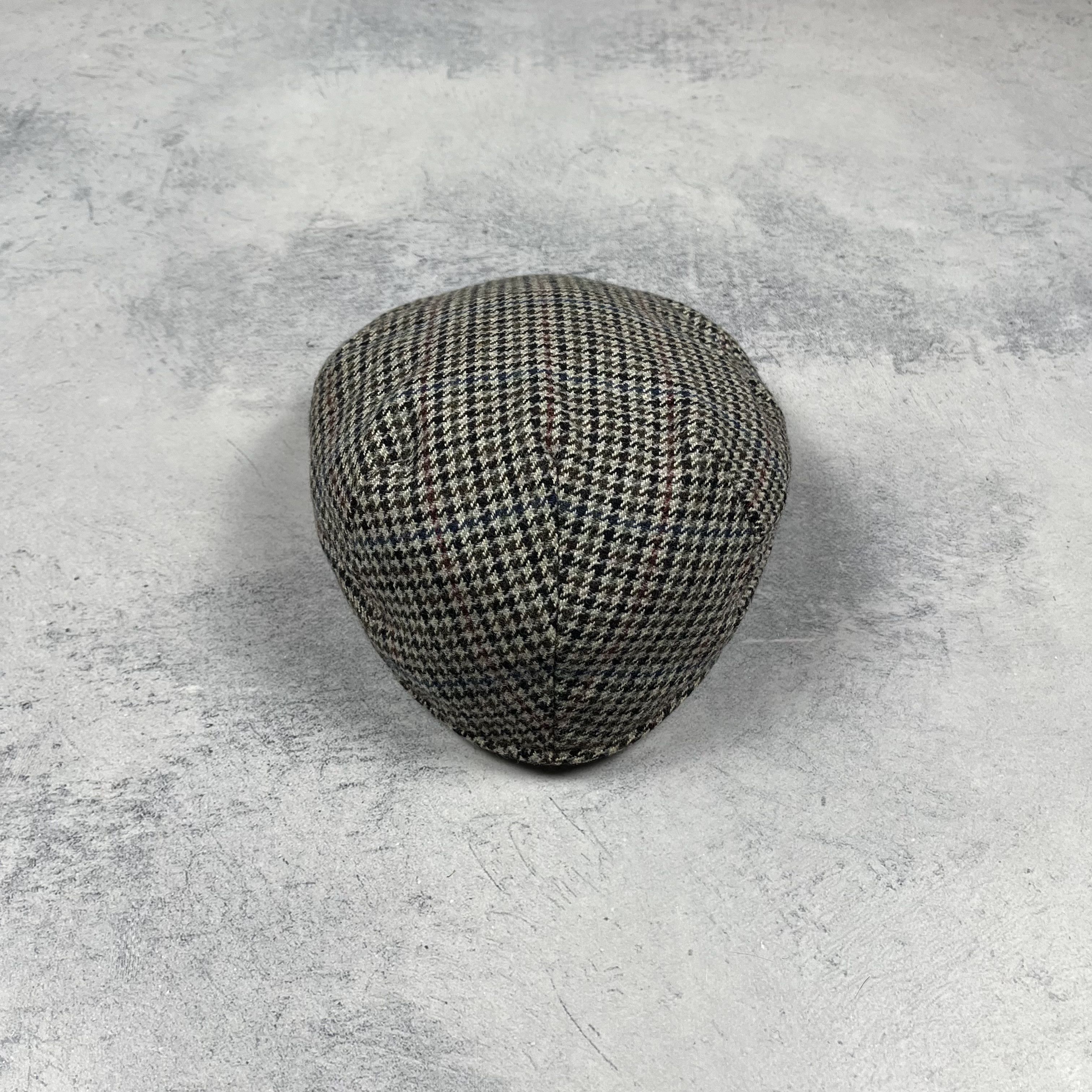 Barbour Vintage Barbour Wool Flat Cap 90’s Size ONE SIZE - 4 Thumbnail