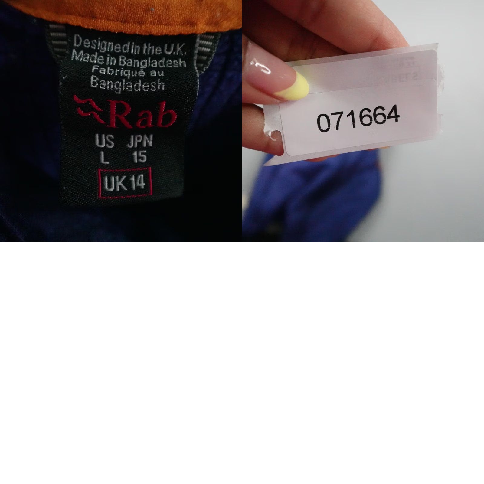 Rab Rab Jacket Womens L Blue Graviton Technical Fleece Midlayer Mountaineering Size L / US 10 / IT 46 - 8 Thumbnail
