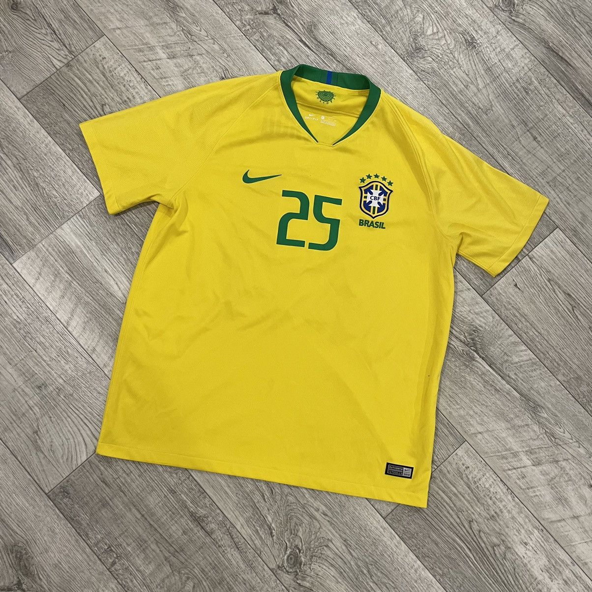 CBF BRASIL nike BRAZIL Jersey tee fan 25 Stevinho shirt
