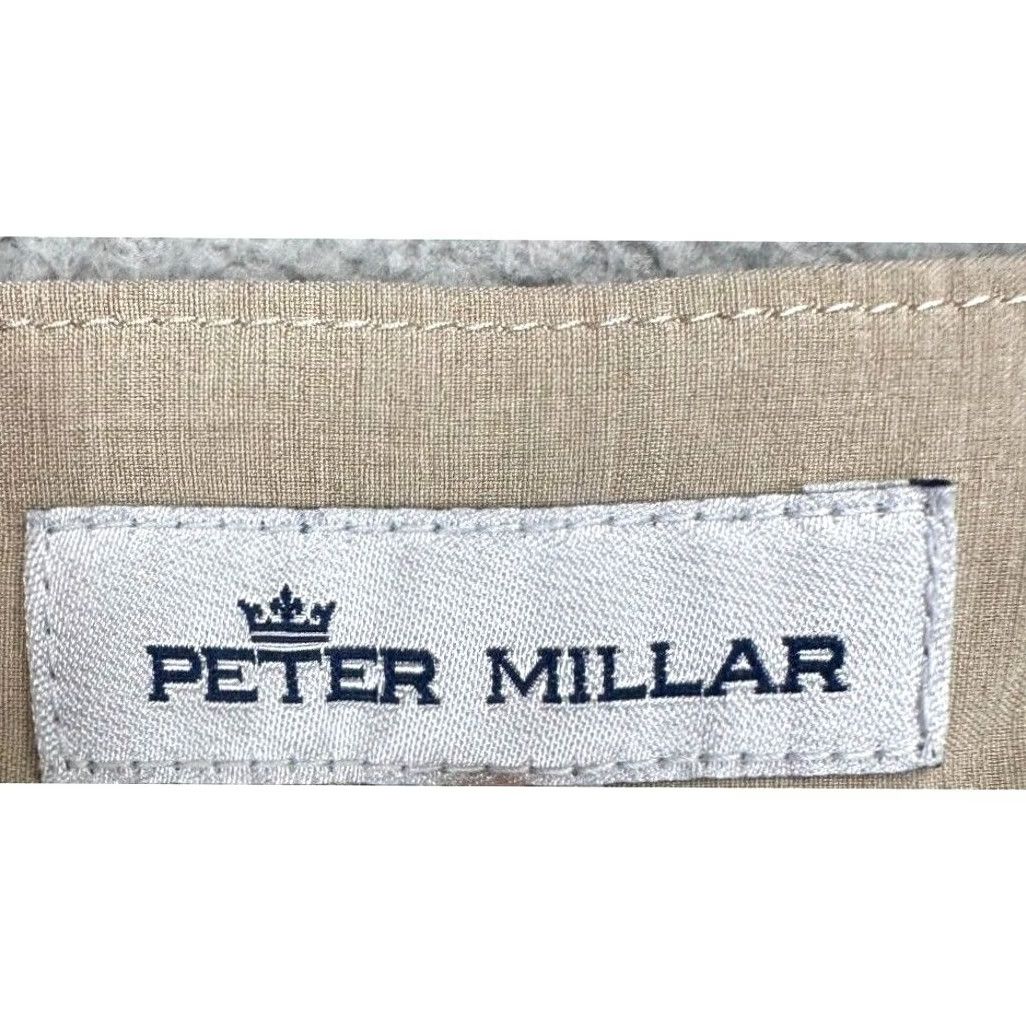 Peter Millar Peter Millar Golf Shorts Mens 40 Tan Chino Flat Front Logo Stretch Athletic Casual Outdoor FINAL Mens 40 Tan Chino Shorts Size US 40 / EU 56 - 3 Thumbnail