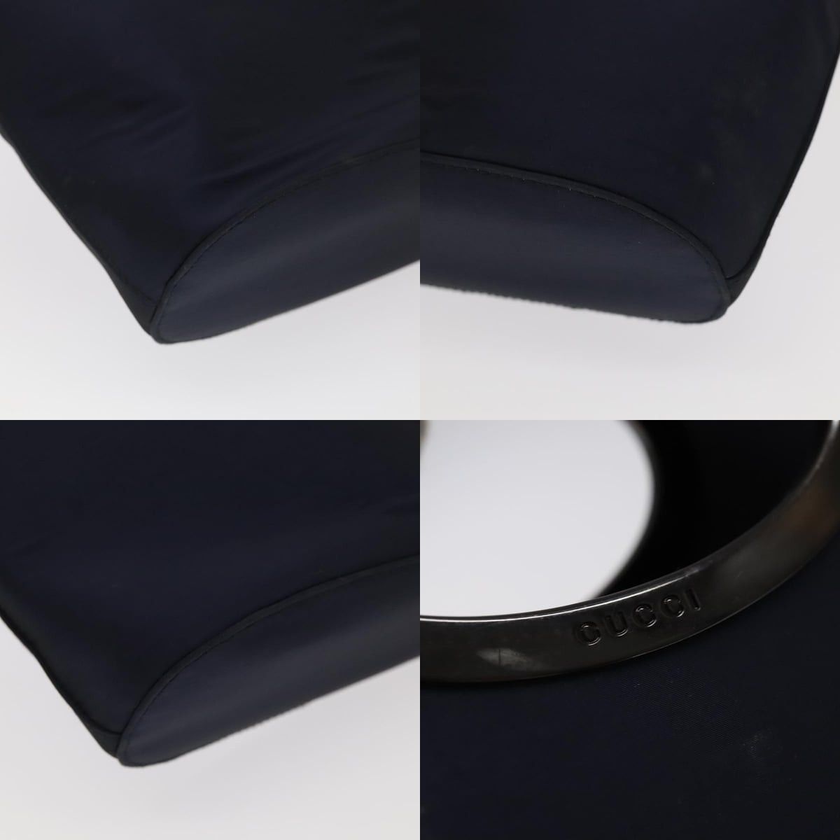 Gucci GUCCI Hand Bag Nylon Blue Size ONE SIZE - 10 Thumbnail