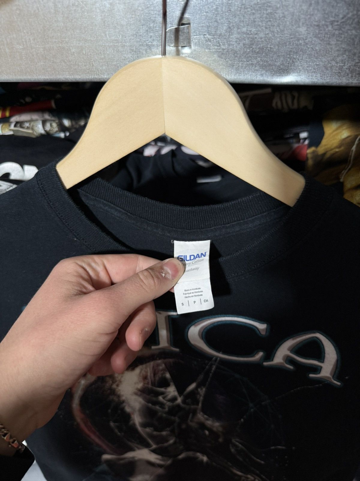 Vintage Vintage Epica The European Principle Tour 2017 Rock T-Shirt Size US S / EU 44-46 / 1 - 5 Thumbnail