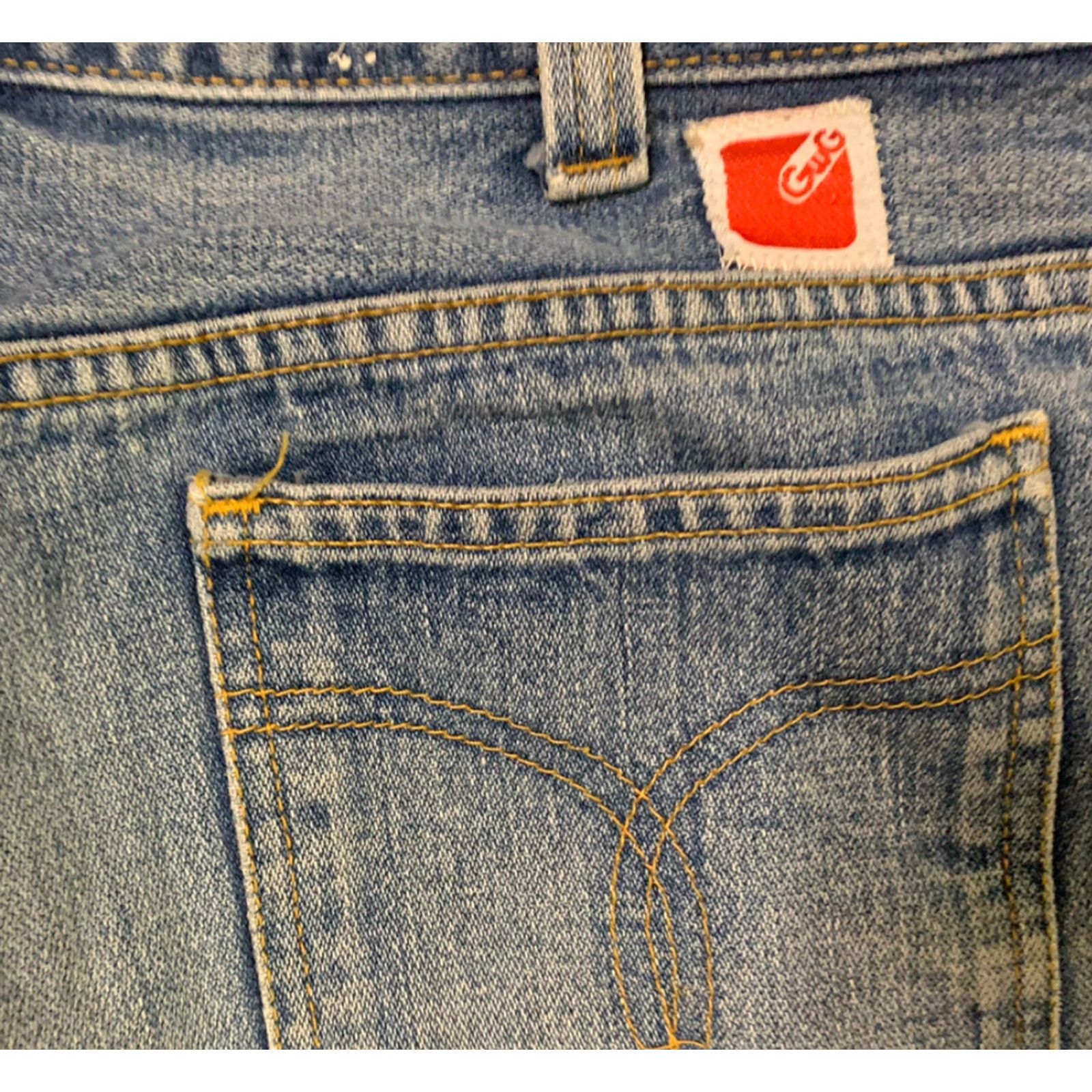AG Jeans GWG Mens Distressed Jeans Size 34X30 Extra Large Made In Canada Size US 34 / EU 50 - 4 Thumbnail