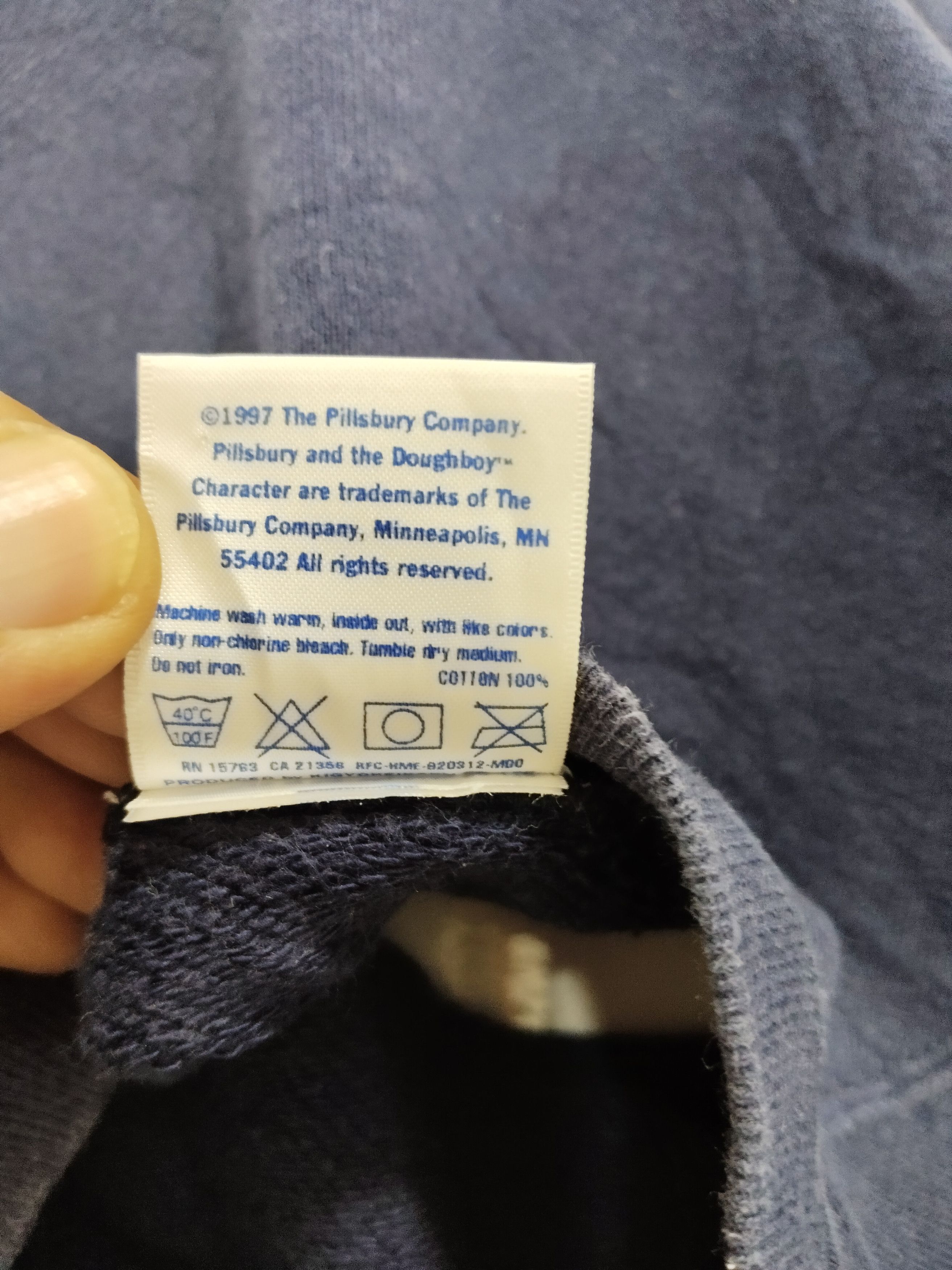 Vintage Vintage 90s Doughboy Pillsbury Character Sweatshirt Size US M / EU 48-50 / 2 - 5 Thumbnail
