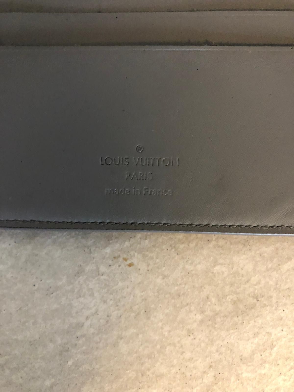 Louis Vuitton Louis Vuitton Multiple Wallet Grey Calf Leather Monogram Size ONE SIZE - 6 Thumbnail