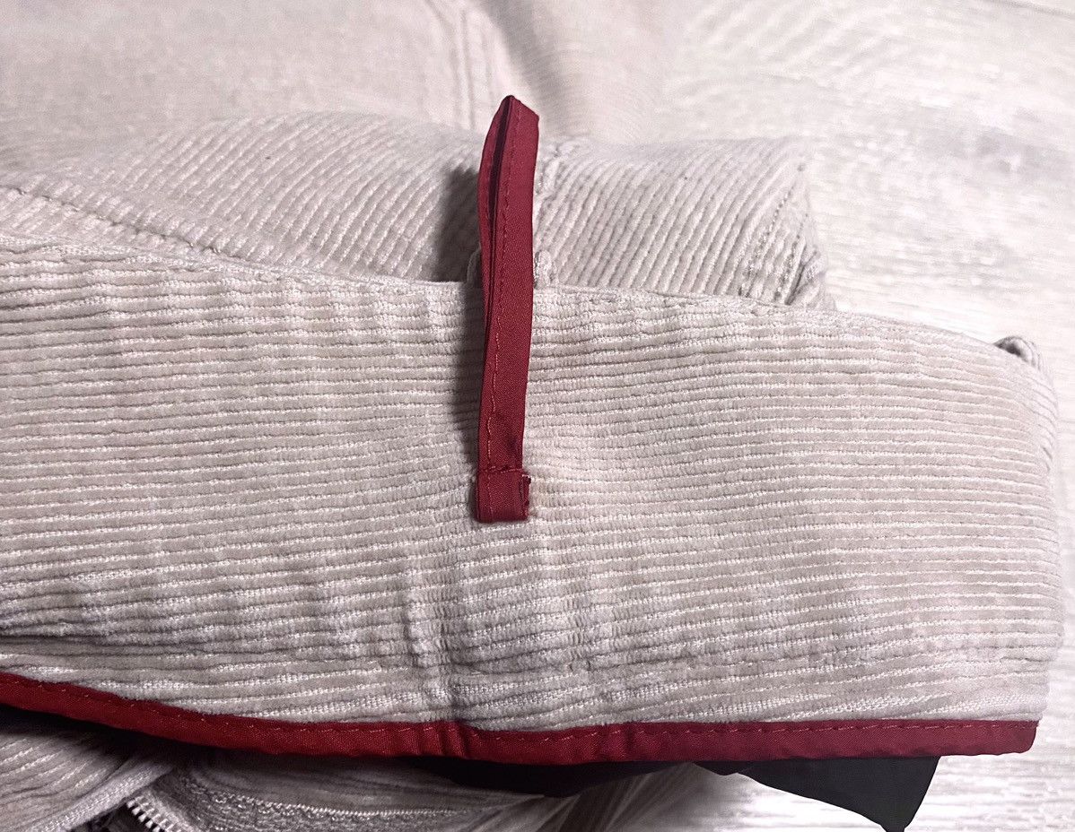 Prada Prada Linea Rossa Red Tab Beige Flared Corduroy Pant Trouser Size US 30 / EU 46 - 18 Thumbnail