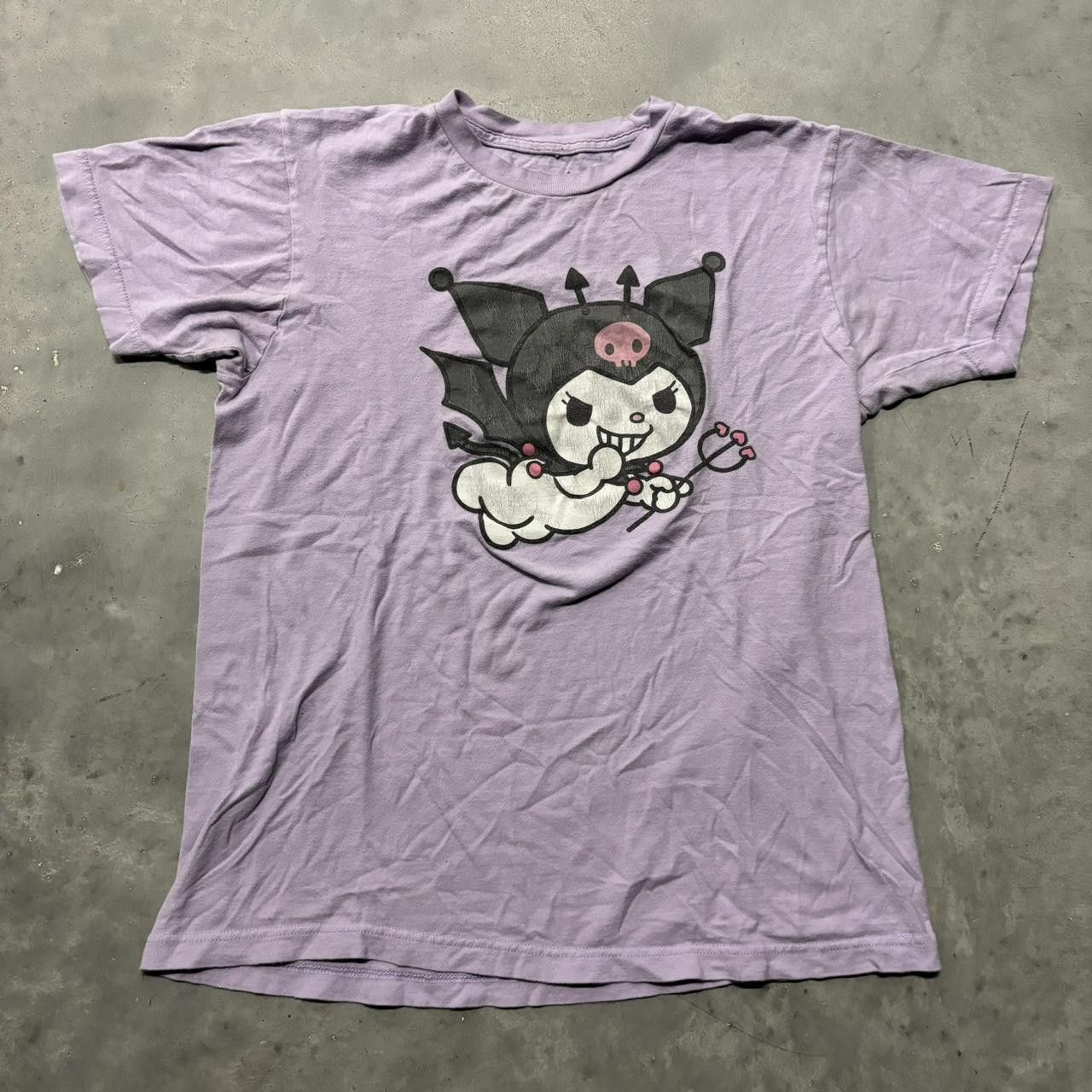 Japanese Brand × Vintage Crazy Vintage Y2K/2000s Cute Cyber Hello Kitty Kuromi Graphic Tee! Size M / US 6-8 / IT 42-44 - 1 Thumbnail