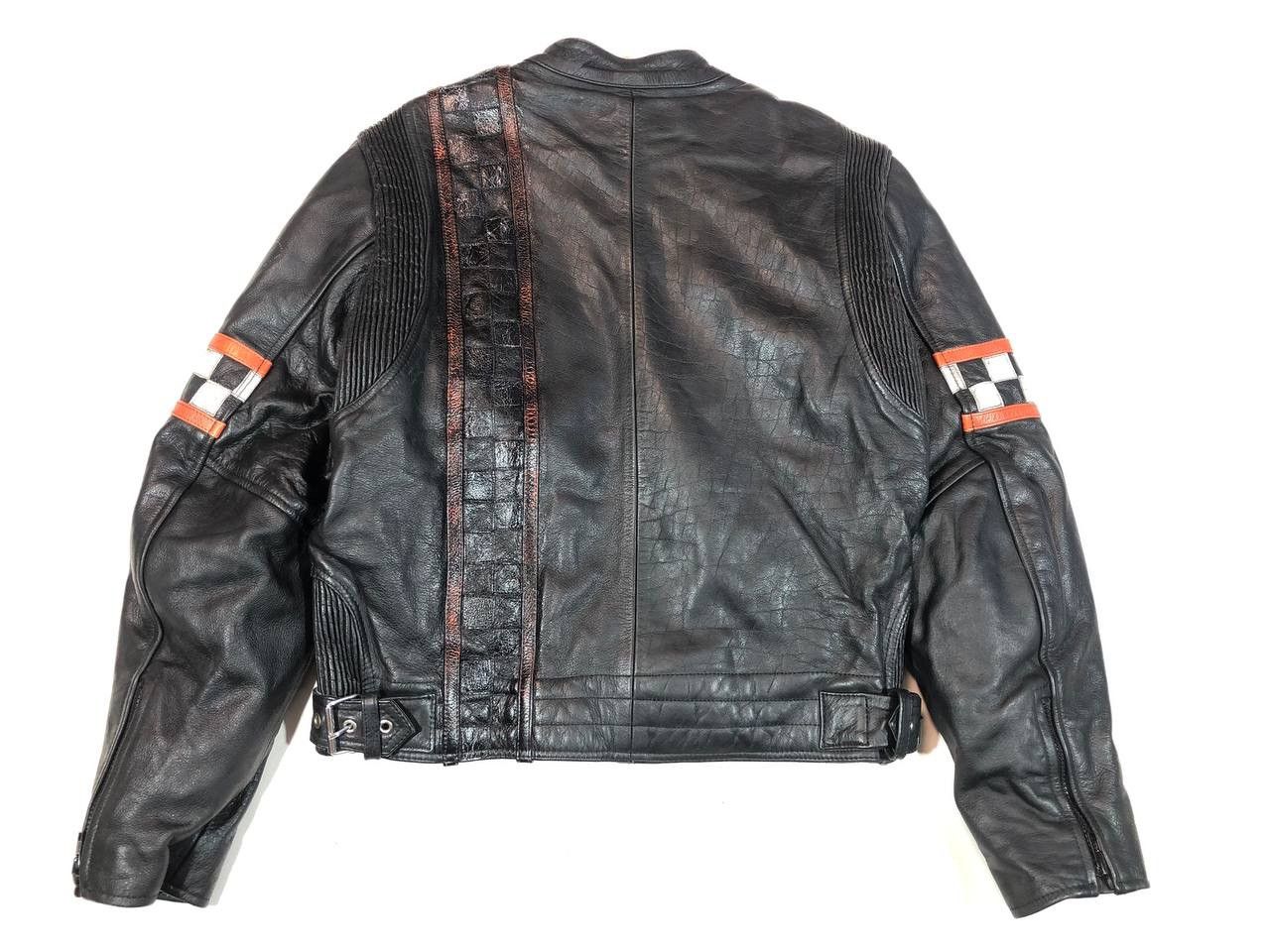 Other Leder Racing Moto Leather Jacket Vintage Size US L / EU 52-54 / 3 - 6 Thumbnail