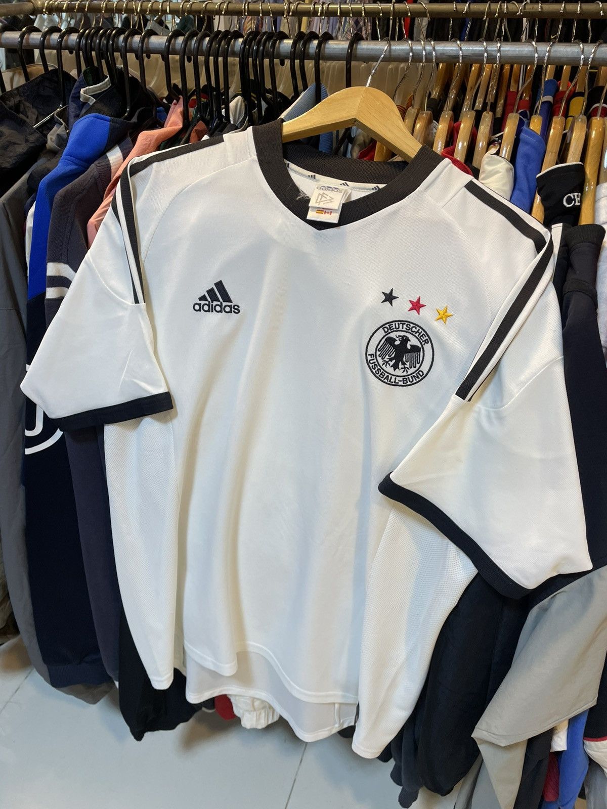 Adidas Vintage 2002 Germany Home Kit Size US M / EU 48-50 / 2 - 1 Thumbnail
