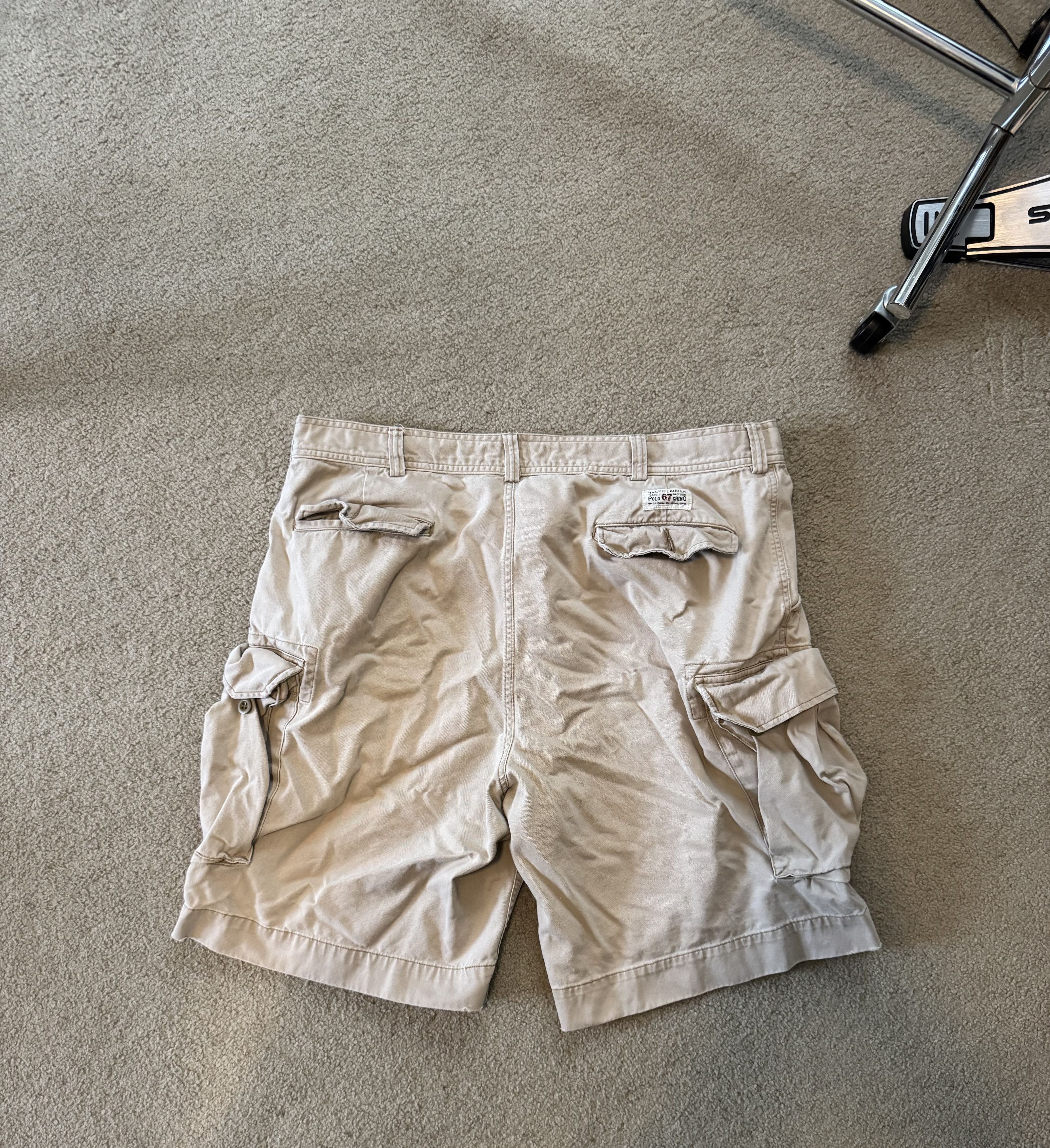 Polo Ralph Lauren × Ralph Lauren Vintage Ralph Lauren Polo Cargo Shorts Size US 36 / EU 52 - 3 Thumbnail