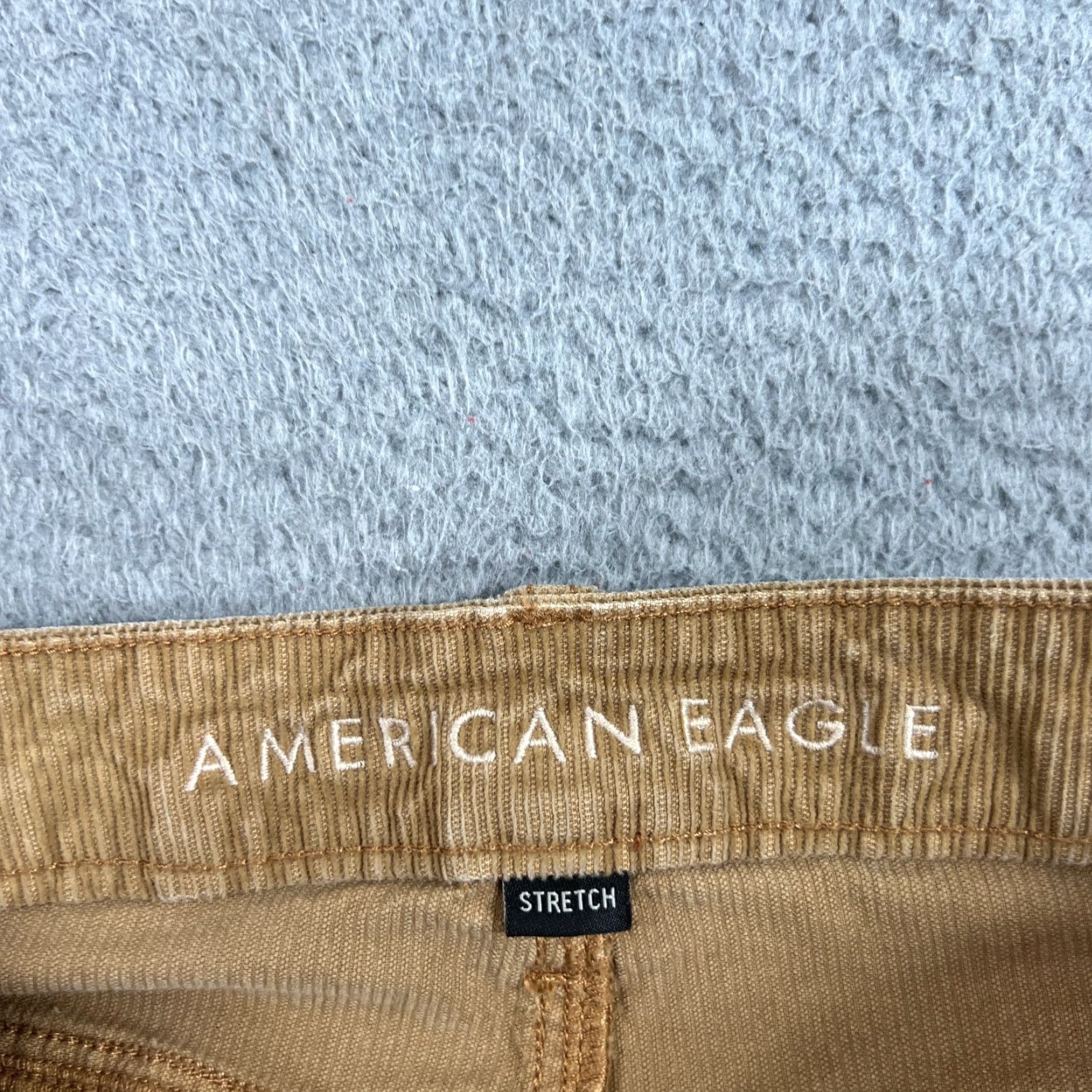American Eagle Outfitters VINTAGE American Eagle Outfitters Womens Jeans Pants 10 Corduroy Straight Fit Brown Cotton Stretch Size 32" / US 10 / IT 46 - 7 Thumbnail