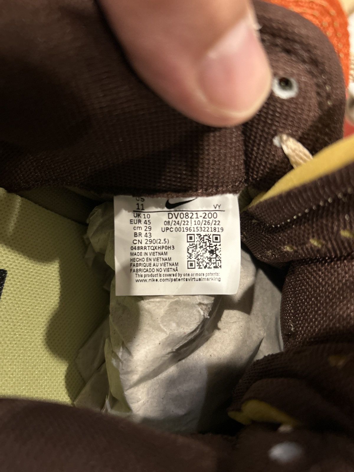 Nike Nike Air Dunk Jumbo Sneaker Men's Size 11 Size US 11 / EU 44 - 8 Thumbnail