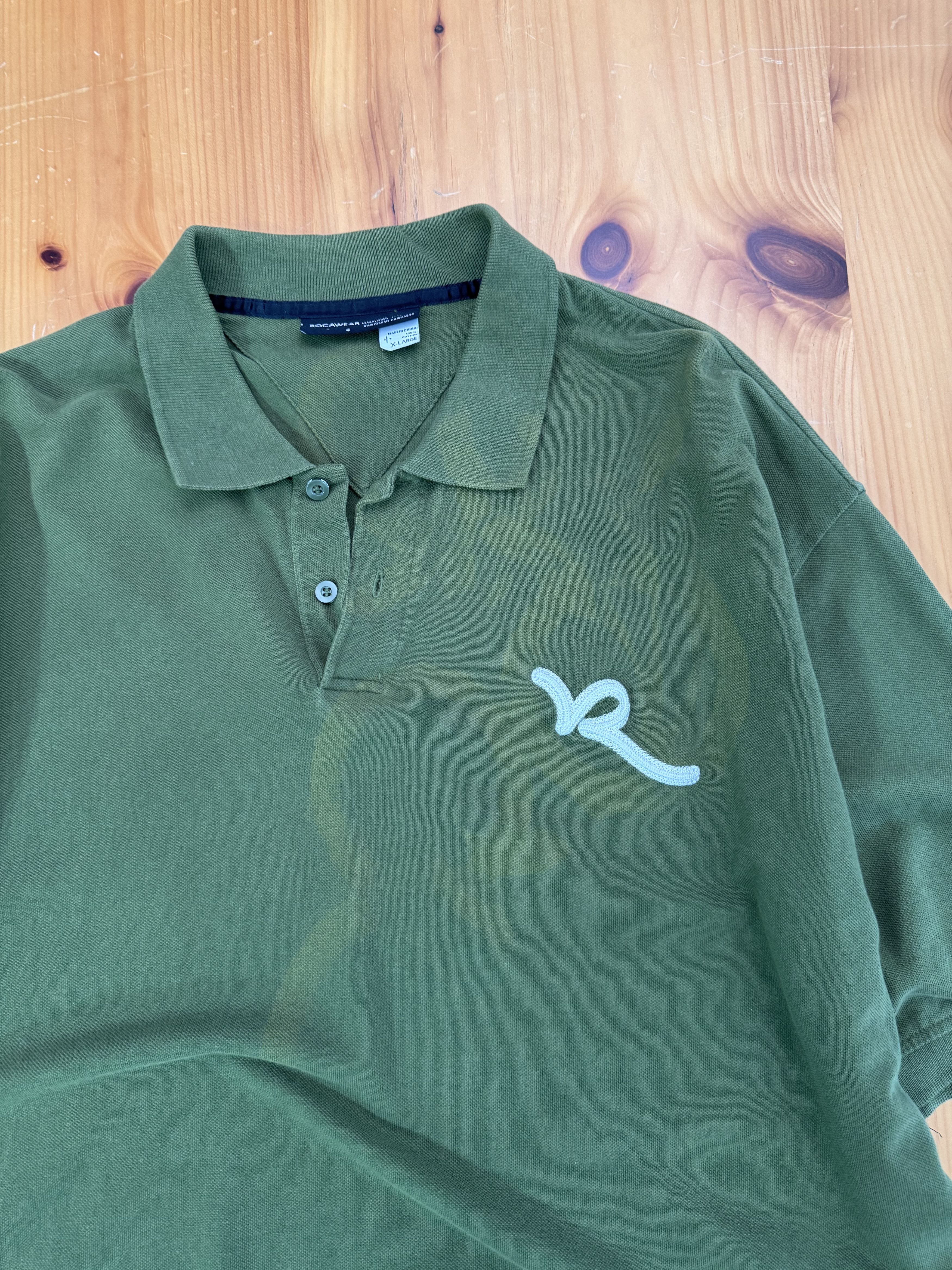 Rocawear Rocawear Chainstitch Polo Size US XL / EU 56 / 4 - 3 Thumbnail