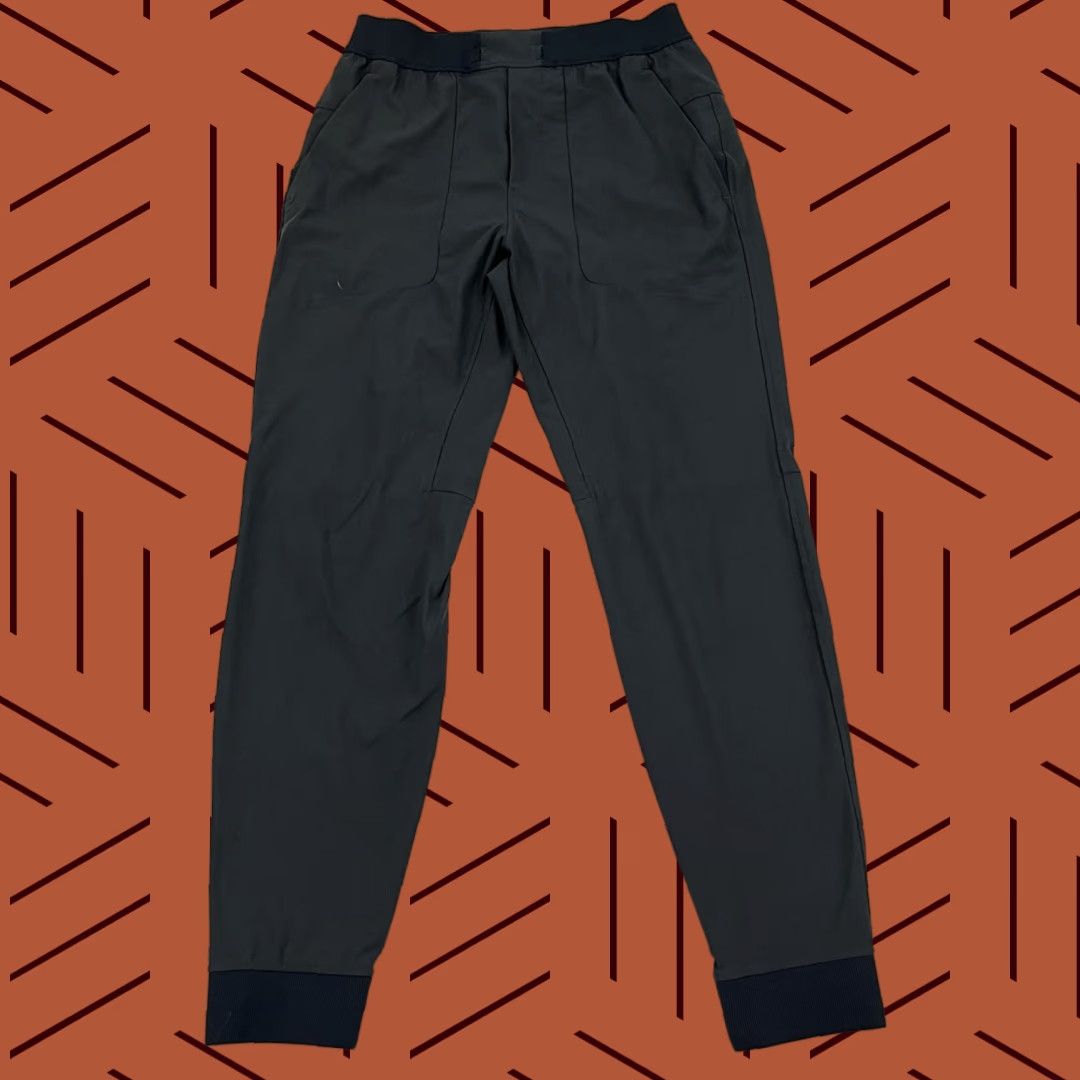 Lululemon Lululemon ABC Joggers Mens M / 29" Gray Active Pants Training Gym Travel Casual Athletic Pockets Breathable Elastic Waist Tapered Size US 31 - 1 Thumbnail