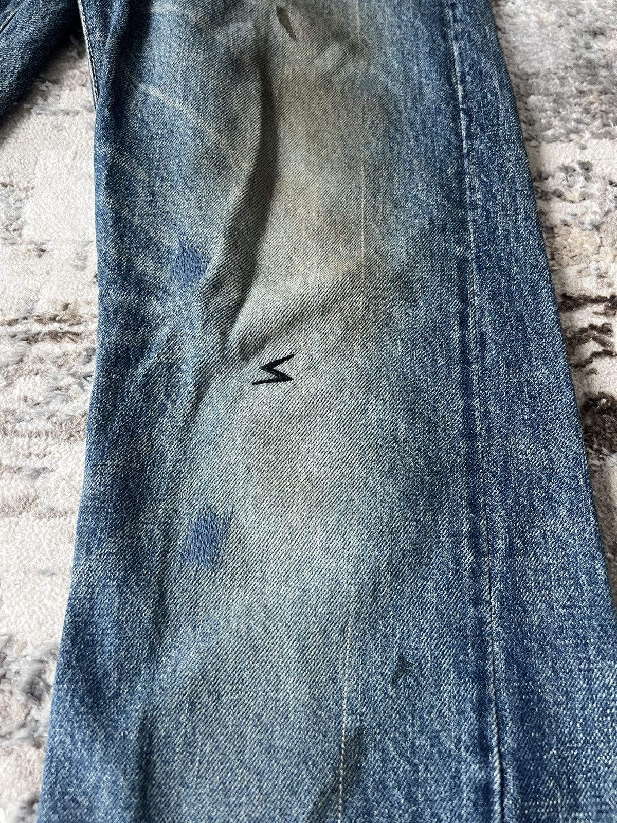 Undercover Undercover SS06 “T” Chuuut Denim Size US 30 / EU 46 - 4 Thumbnail