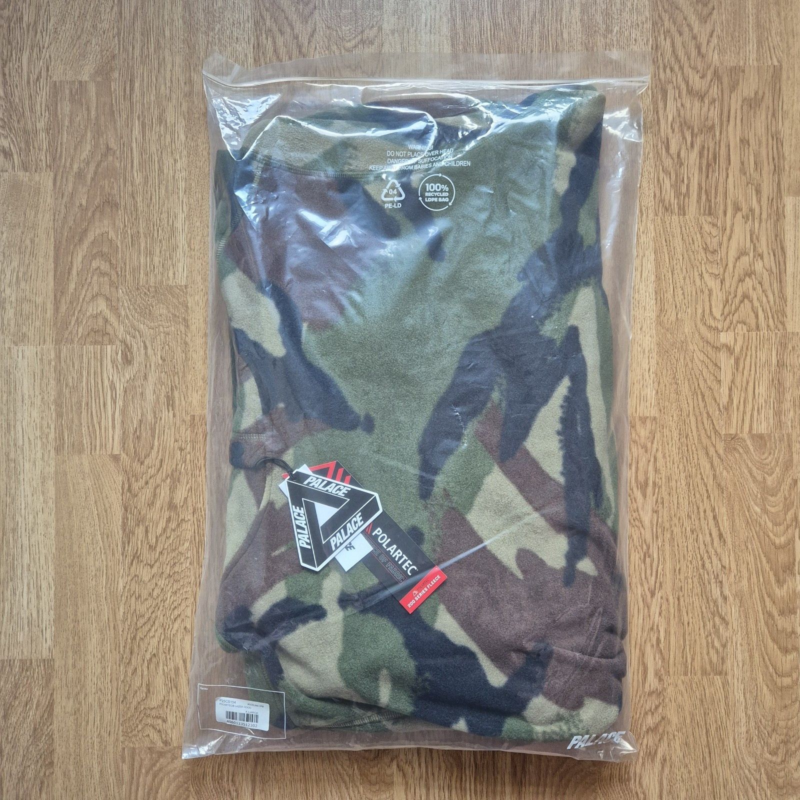 Palace Palace Polartec Lazer Hood Woodland DPM XL Brand New FW23 Size US XL / EU 56 / 4 - 8 Thumbnail