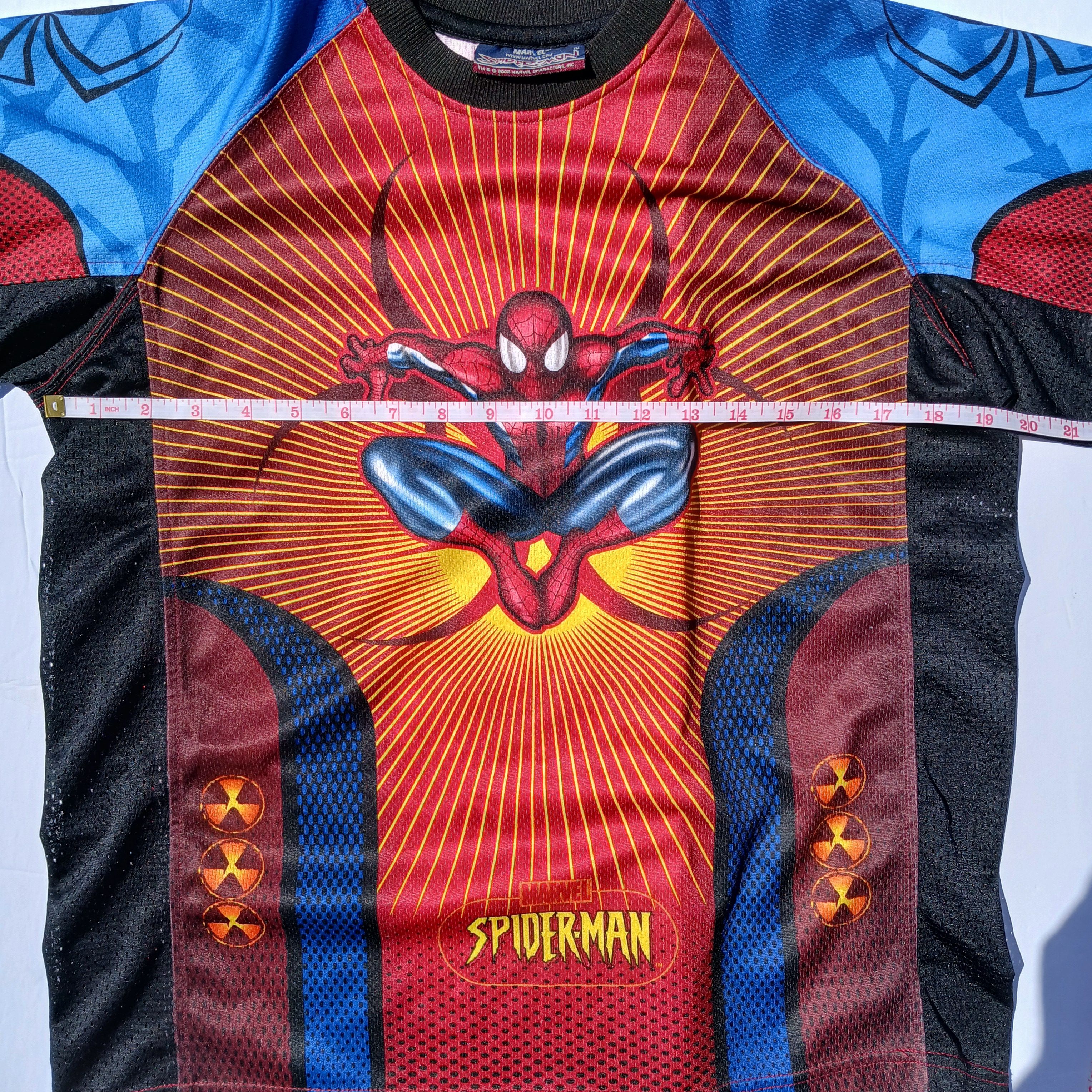 Marvel Comics Spider-Man Graphic Jersey Vintage 2002 Size US S / EU 44-46 / 1 - 3 Thumbnail