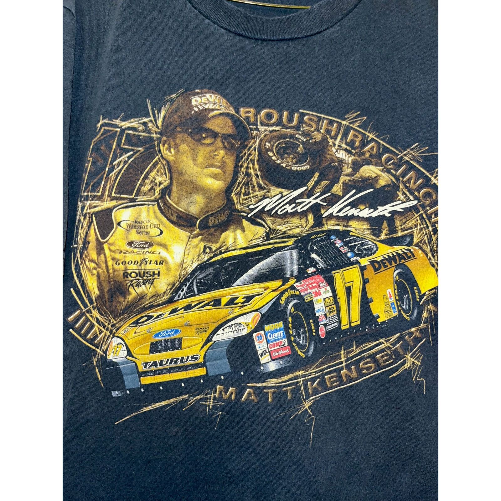 Chase Authentics Nascar Matt Kenseth Chase large vintage racing shirt Size US L / EU 52-54 / 3 - 2 Thumbnail