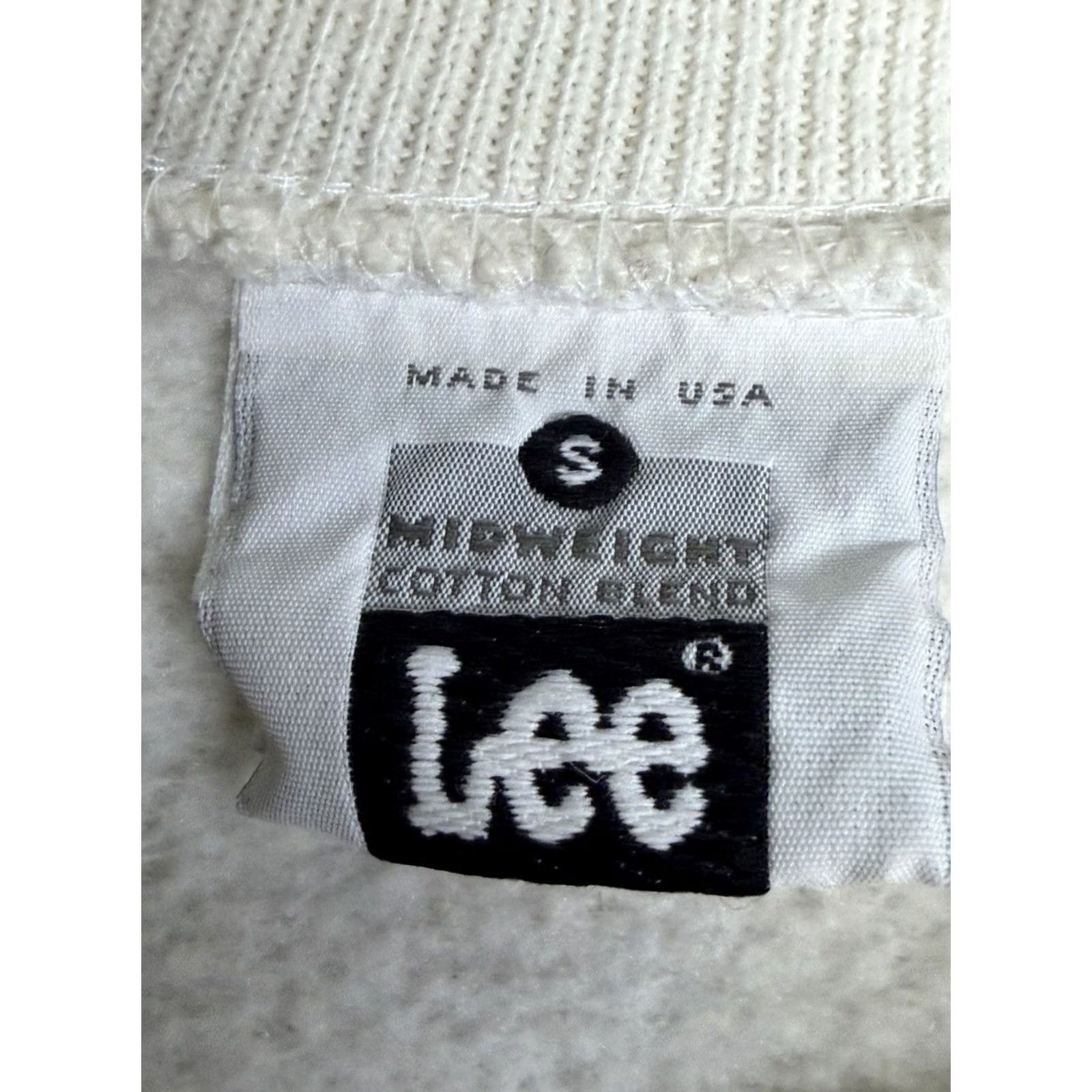 Lee VINTAGE Precious Moments Sweatshirt Lee Womens Small White Sunflower 80s 90s USA Cottagecore Pullover Crew Neck Size S / US 4 / IT 40 - 7 Thumbnail