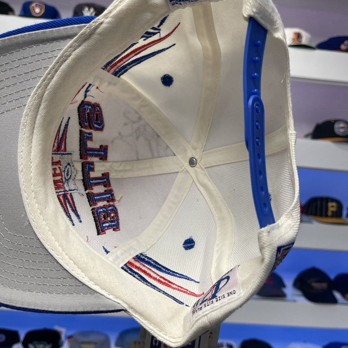 Logo Athletic Vintage Buffalo Bills Logo Athletic Diamond Cut Snap Back Size ONE SIZE - 7 Thumbnail