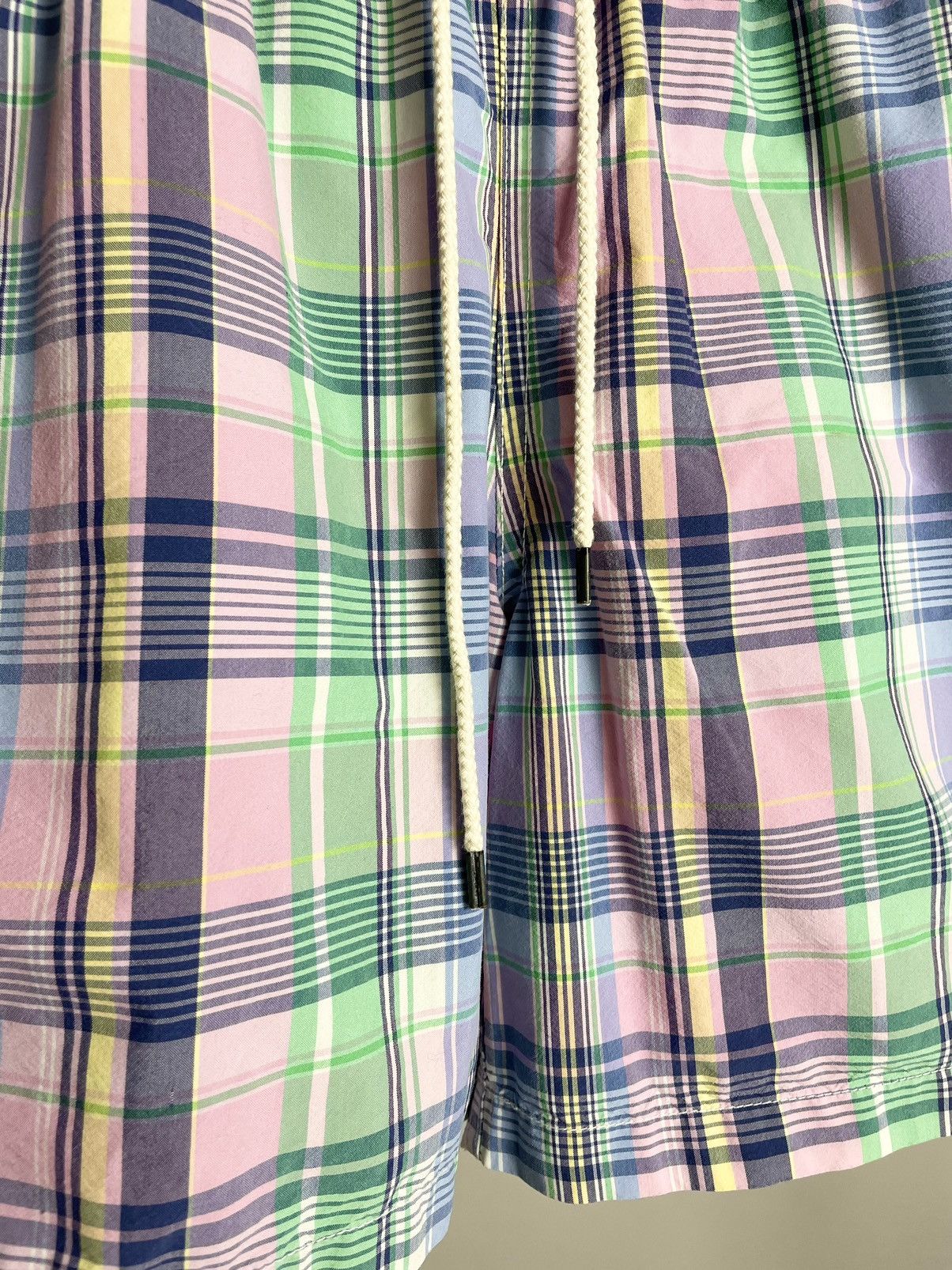 Polo Ralph Lauren VINTAGE 💦 Polo Ralph Lauren Swimwear Checkered sport Shorts Size US 30 / EU 46 - 5 Thumbnail