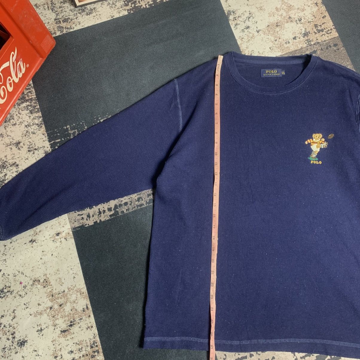 Polo Ralph Lauren Polo Ralph Lauren Waffle Long Sleeve Size US L / EU 52-54 / 3 - 9 Thumbnail