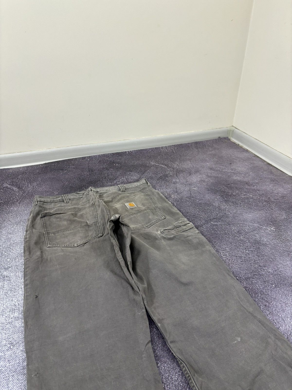 Carhartt Vintage Carhartt USA Gray Y2K Work Hype Pants Jeans Size US 32 / EU 48 - 5 Thumbnail