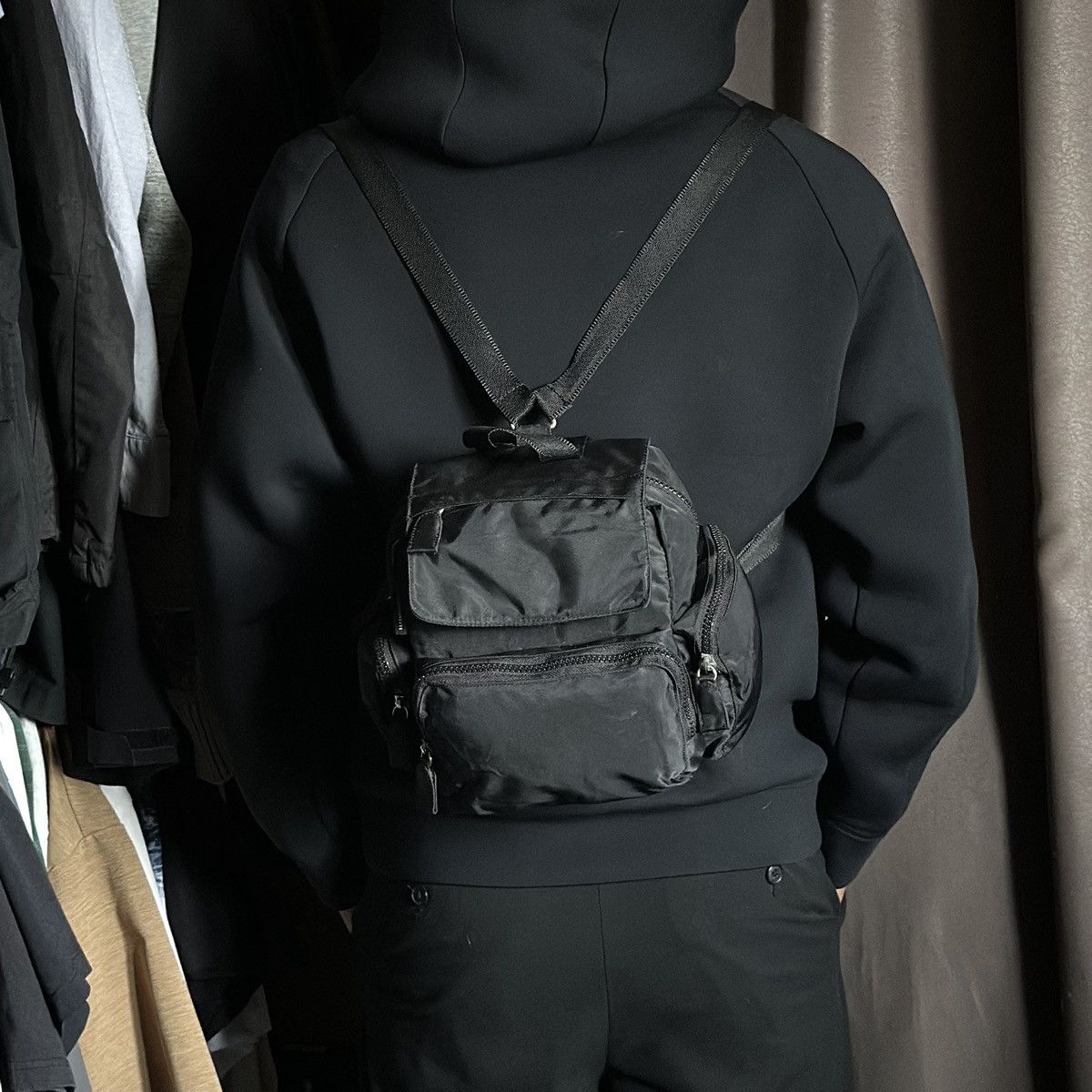 Japanese Brand JAPAN NYLON PARACHUTE BACKPACK Size ONE SIZE - 13 Thumbnail