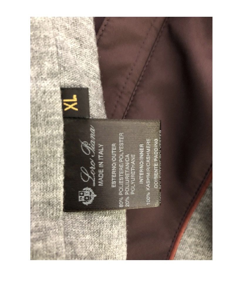 Loro Piana Loro Piana 🇮🇹 maroon cashmere goatskin stormsystem vest NWT Size US XL / EU 56 / 4 - 11 Thumbnail