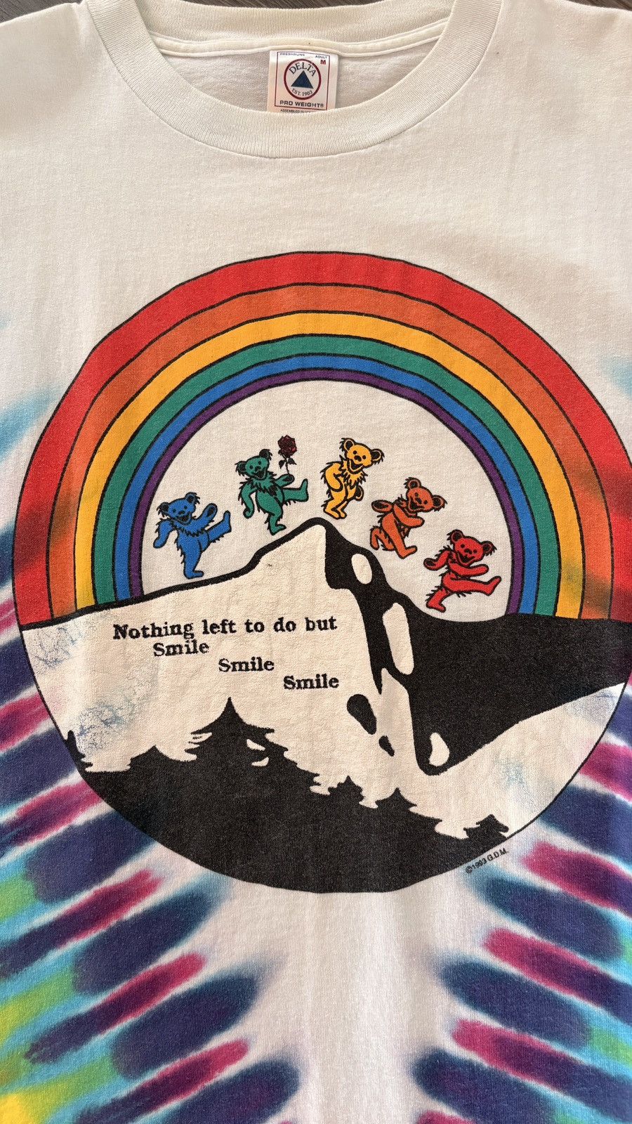 Grateful Dead Grateful Dead 1993 Vintage Tie-Dye Size US M / EU 48-50 / 2 - 2 Thumbnail