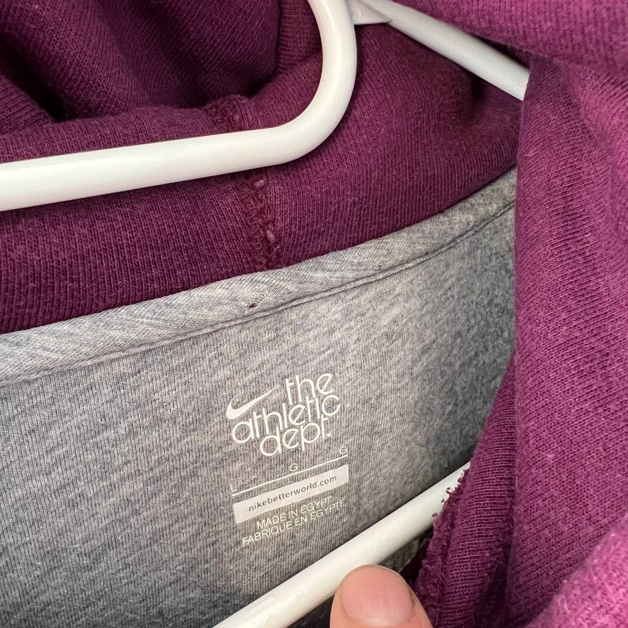 Vintage Mini Swoosh Nike Vintage Hoodie Y2K Style Oversized Baggy Size US L / EU 52-54 / 3 - 3 Thumbnail