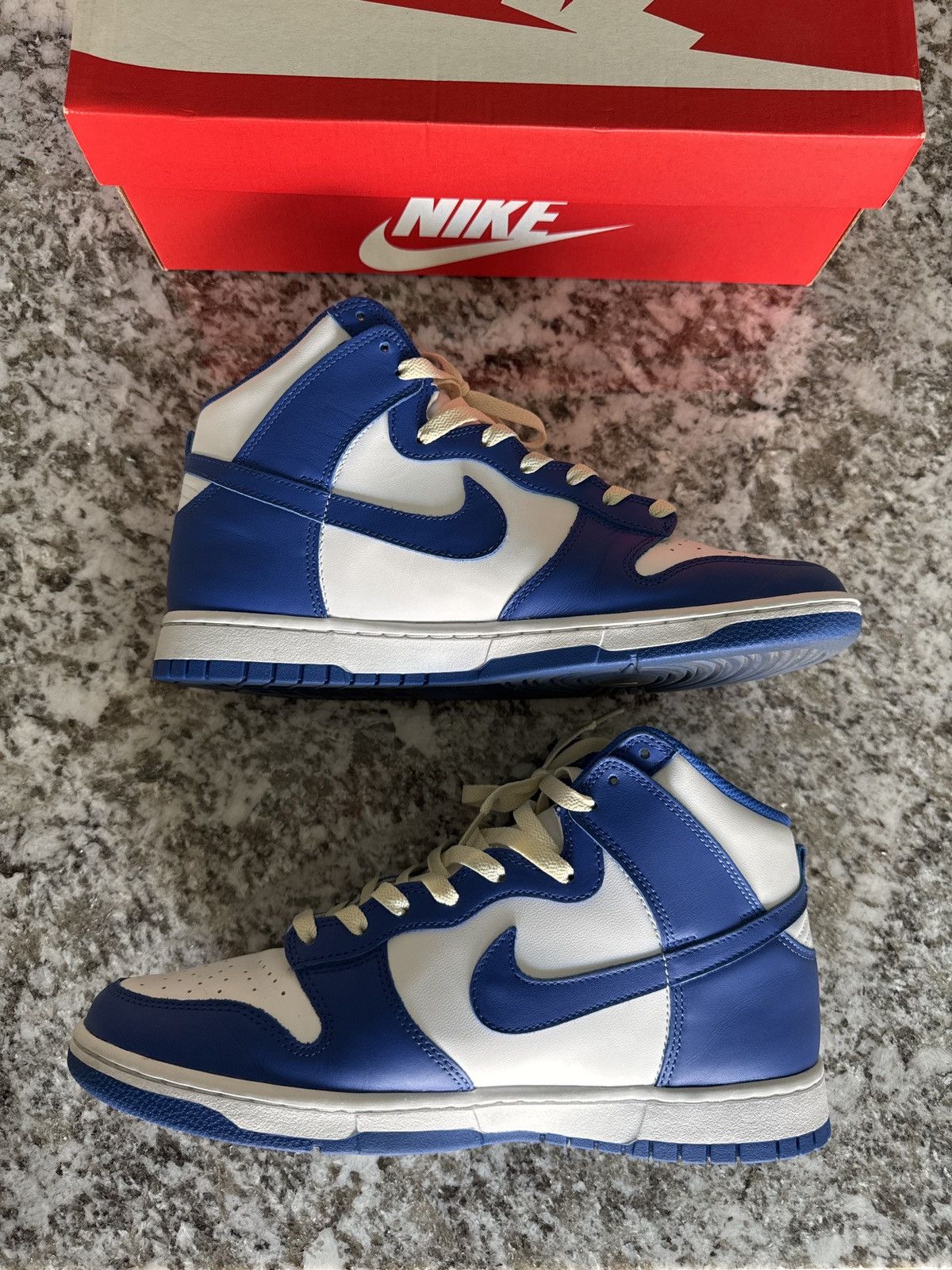 Nike Nike Dunk HI Retro Game Royal Size US 11 / EU 44 - 2 Thumbnail