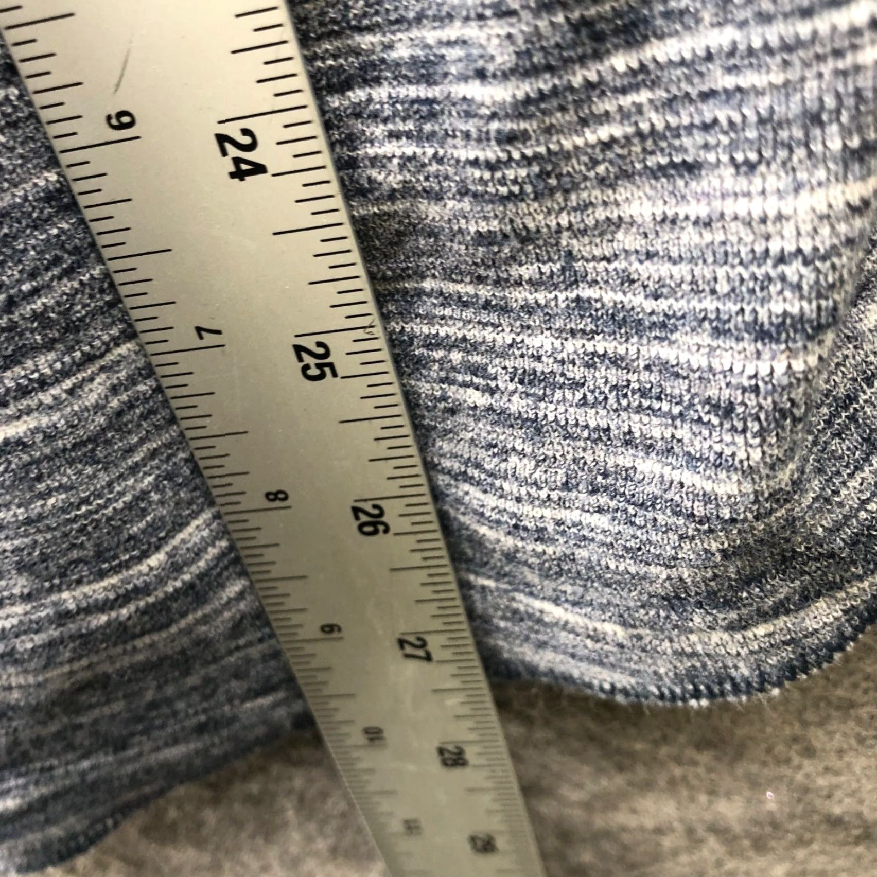 American Eagle Outfitters American Eagle Outfitters Henley T-Shirt Mens M Blue Heathered Cotton Poly Long Sleeve Shirt Size US M / EU 48-50 / 2 - 6 Thumbnail