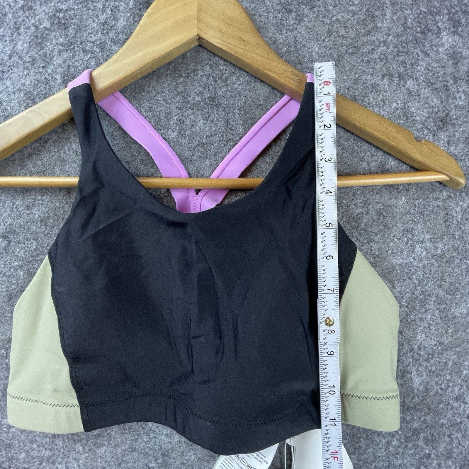 Prana Prana Bikini Top Womens Small Baja Bound Black Color Block Size S / US 4 / IT 40 - 5 Thumbnail