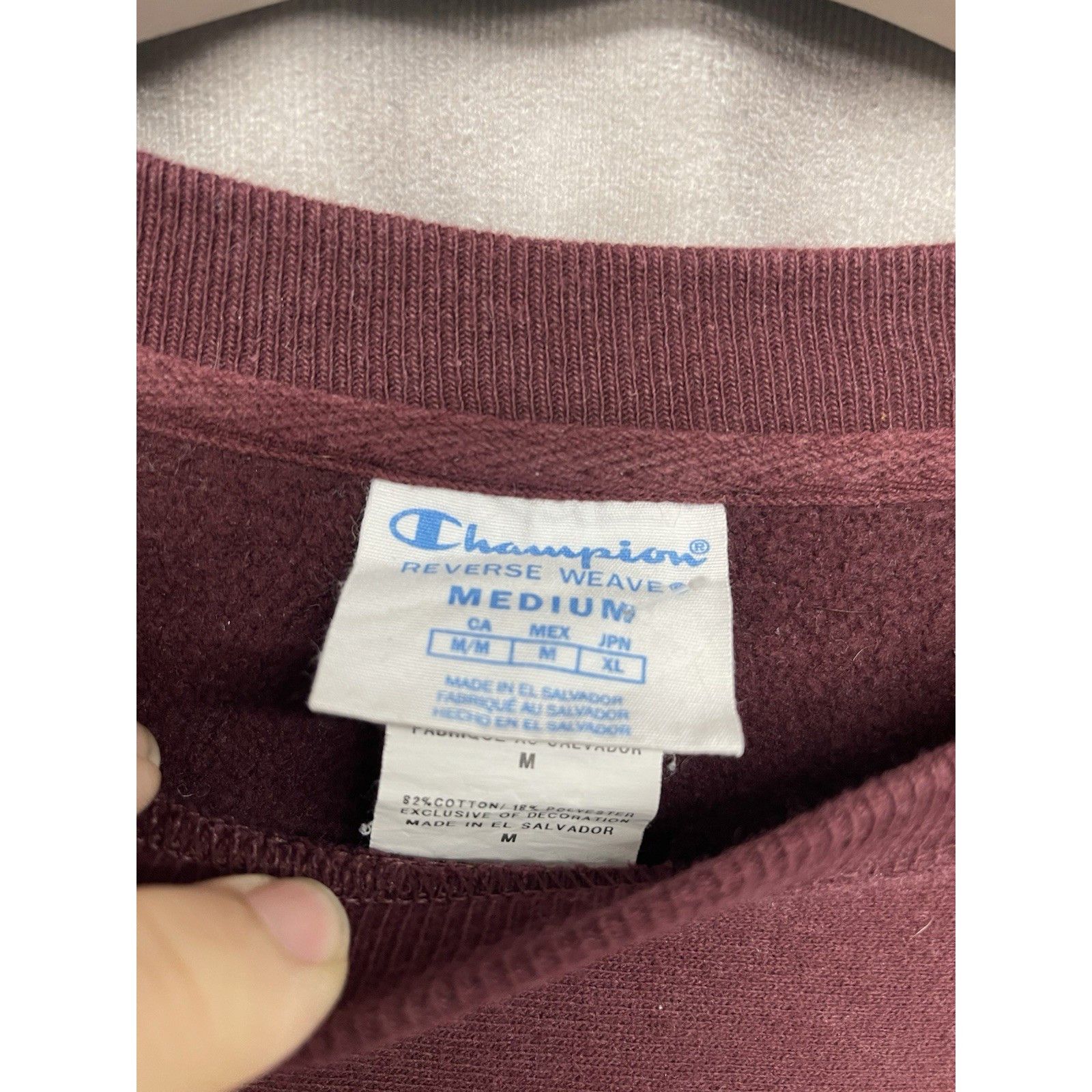 Vintage VINTAGE CHAMPION REVERSE WEAVE CORNELL UNIVERSITY SWEATSHIRT Size US M / EU 48-50 / 2 - 5 Thumbnail