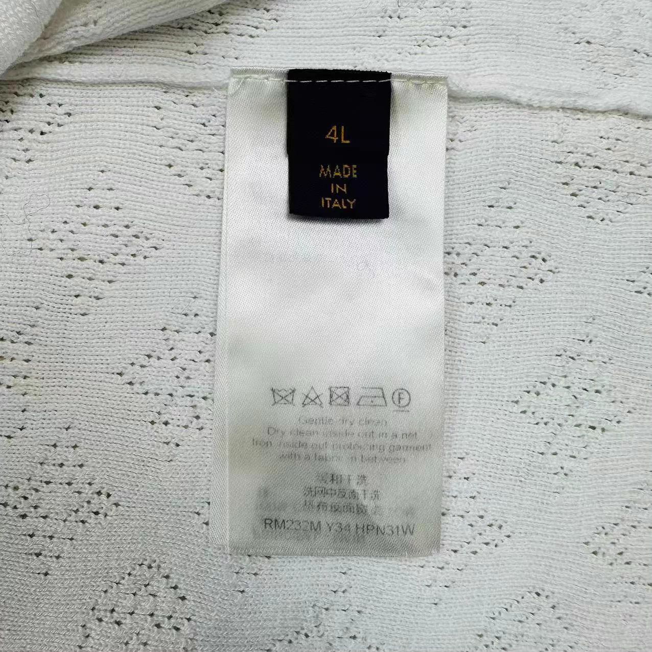 Louis Vuitton Louis Vuitton Monogram Hole Cutout Short Sleeve Shirt 4L Size US XXL / EU 58 / 5 - 4 Thumbnail