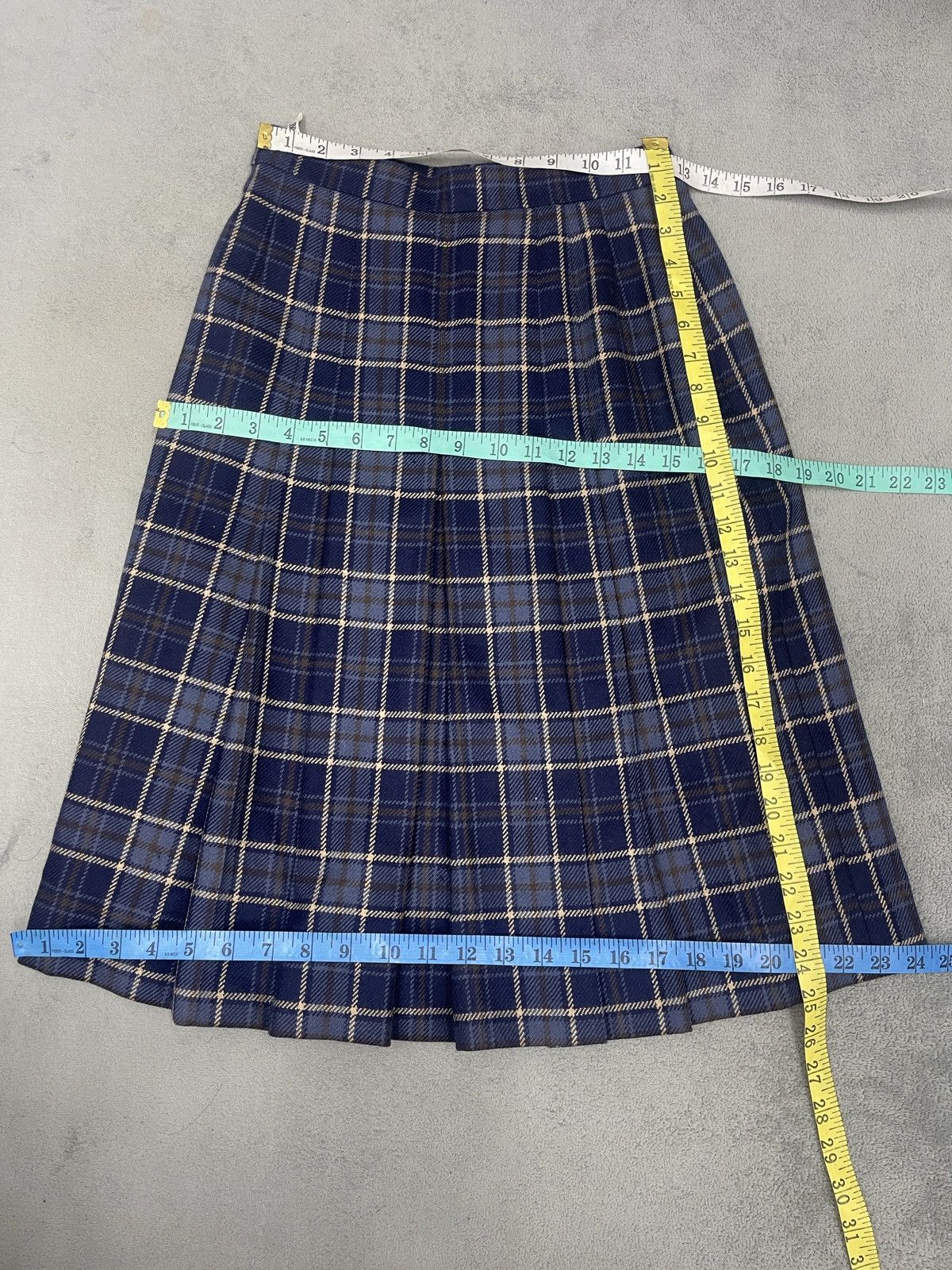 DAKS STEALS💥DAKS LONDON WOOL SKIRT TARTANS Size 25" / US 0 / IT 36 - 5 Thumbnail