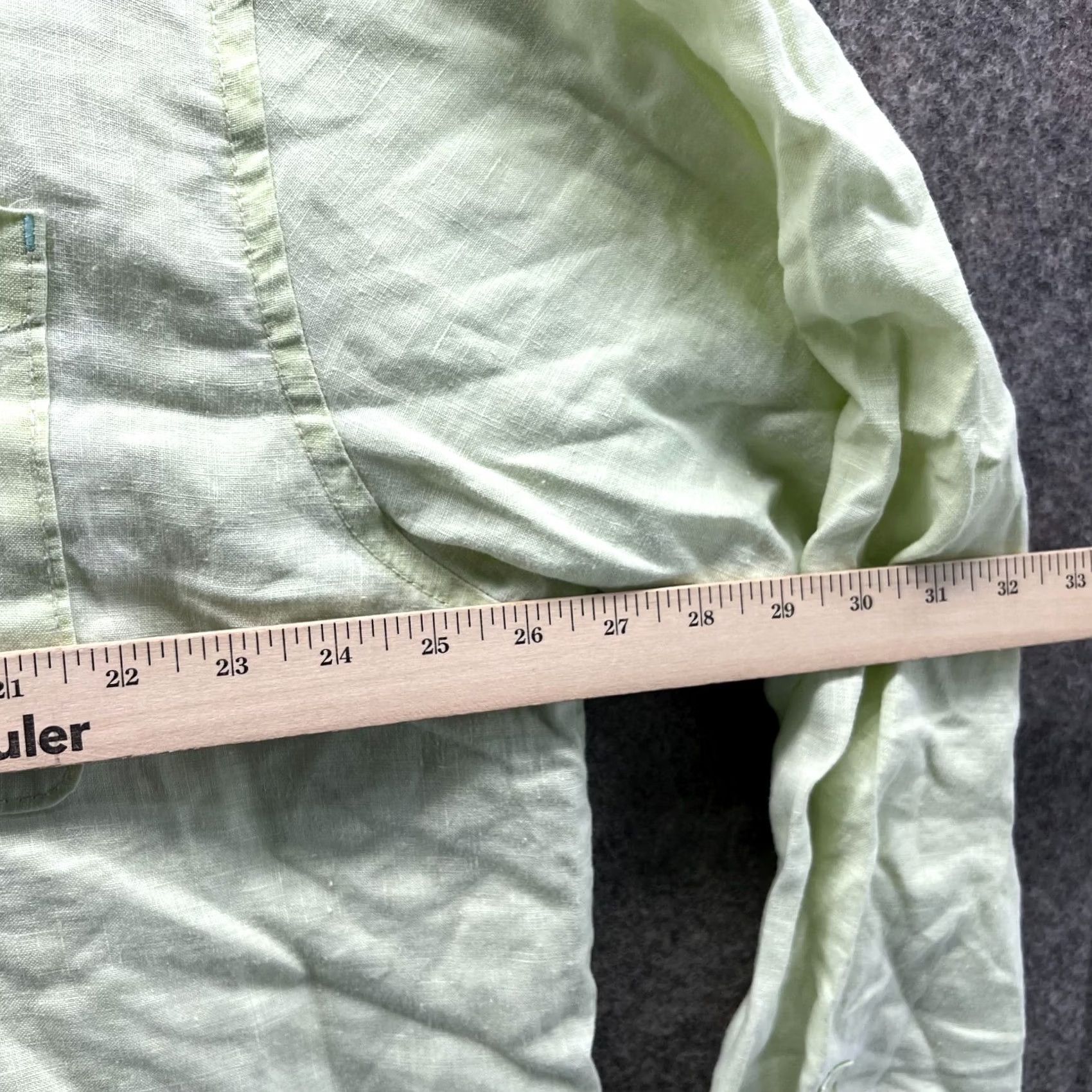 Tommy Bahama Tommy Bahama Shirt Men XXL Adult Green Casual Button-Down Linen Solid Preppy Shirt Size US XXL / EU 58 / 5 - 5 Thumbnail
