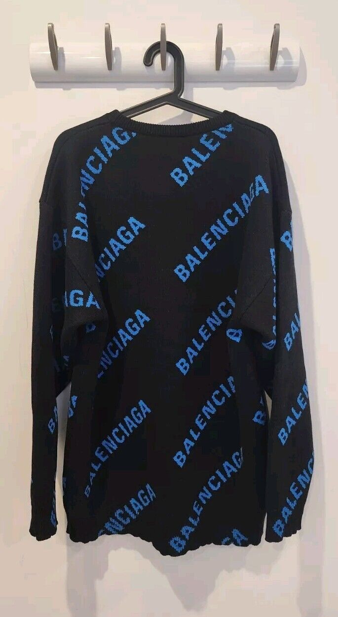 Balenciaga all over sweatshirt sale