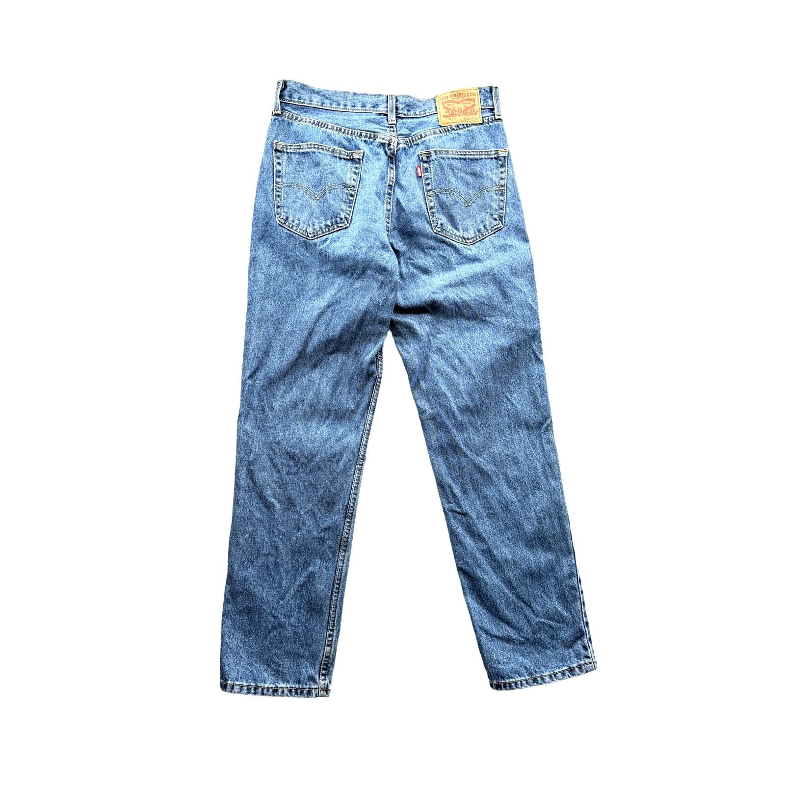 Levi's × Vintage Vintage Levi's Men's 550 Blue Denim Jeans Size US 33 - 3 Thumbnail