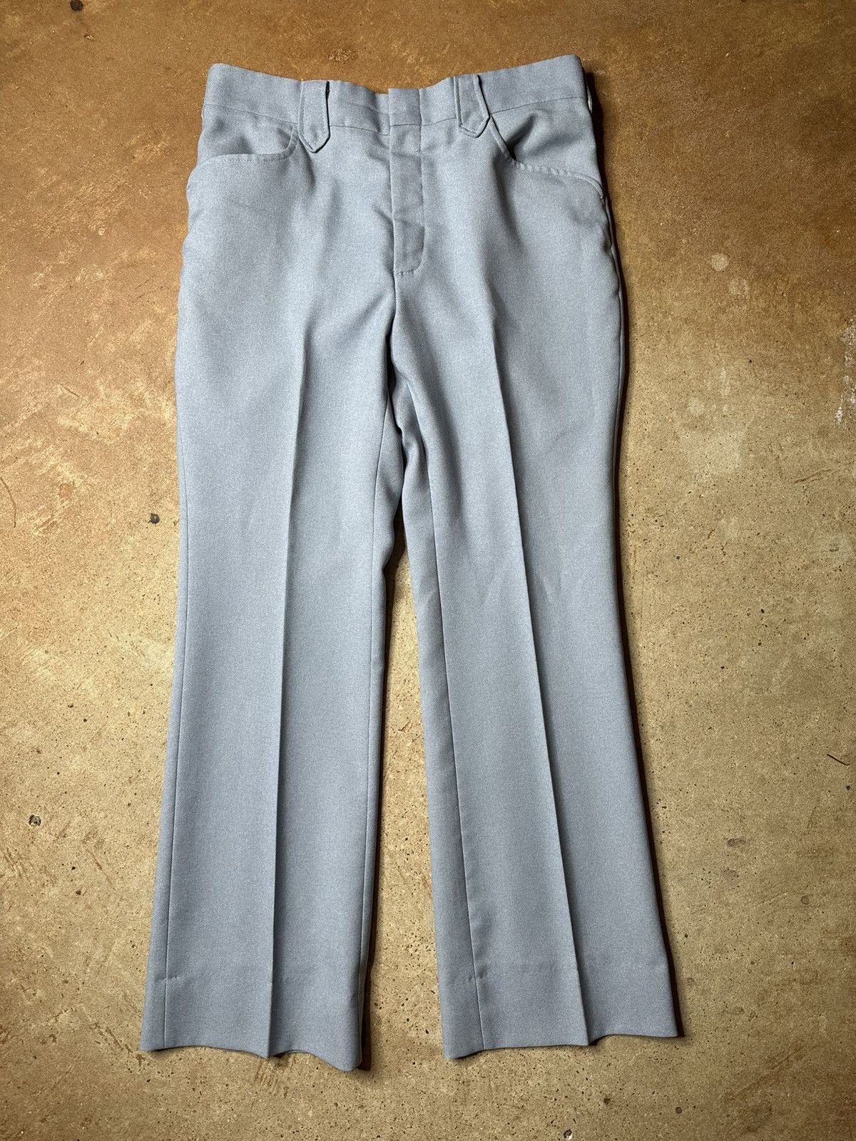 Vintage × Wrangler Vintage 70s Wrangler Flare Pants Made In USA Size US 33 - 1 Thumbnail