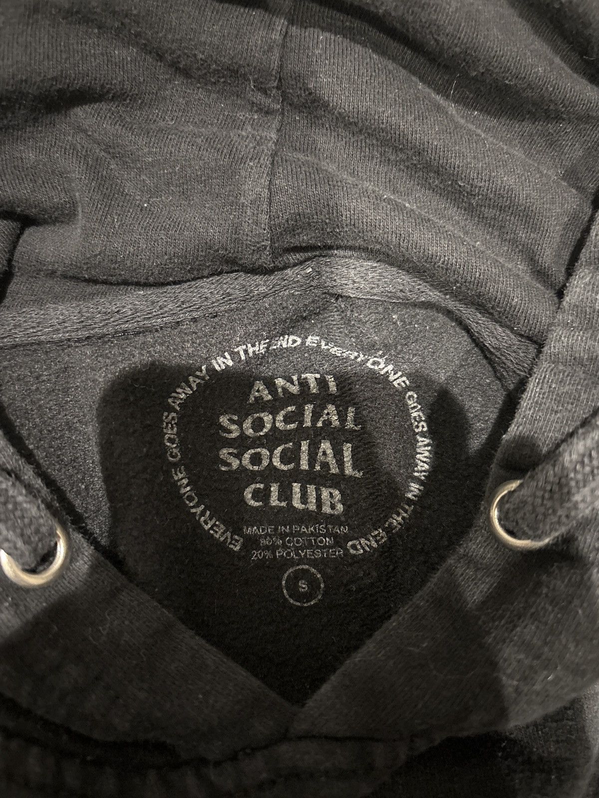 Anti Social Social Club Anti Social Social Club Hoodie Size US S / EU 44-46 / 1 - 3 Thumbnail