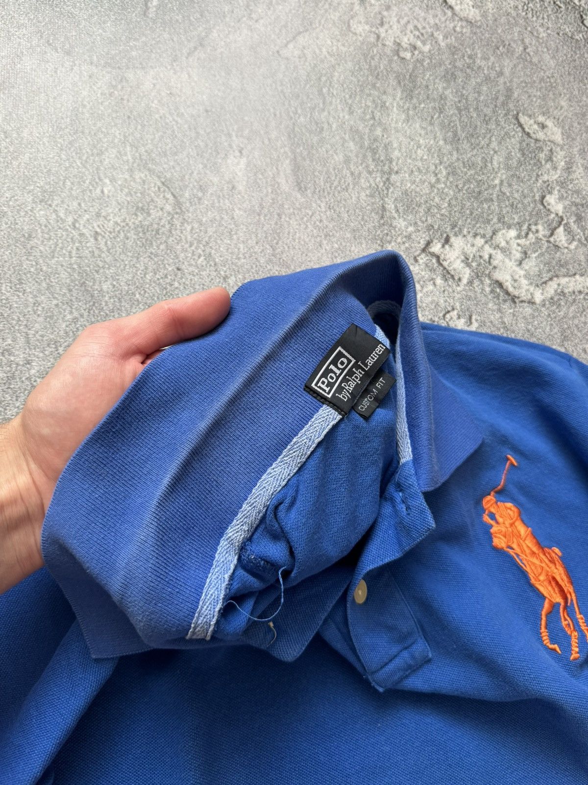 Polo Ralph Lauren × Vintage Polo Ralph Lauren XS blue polo tee T-shirt rugby Size US S / EU 44-46 / 1 - 9 Thumbnail