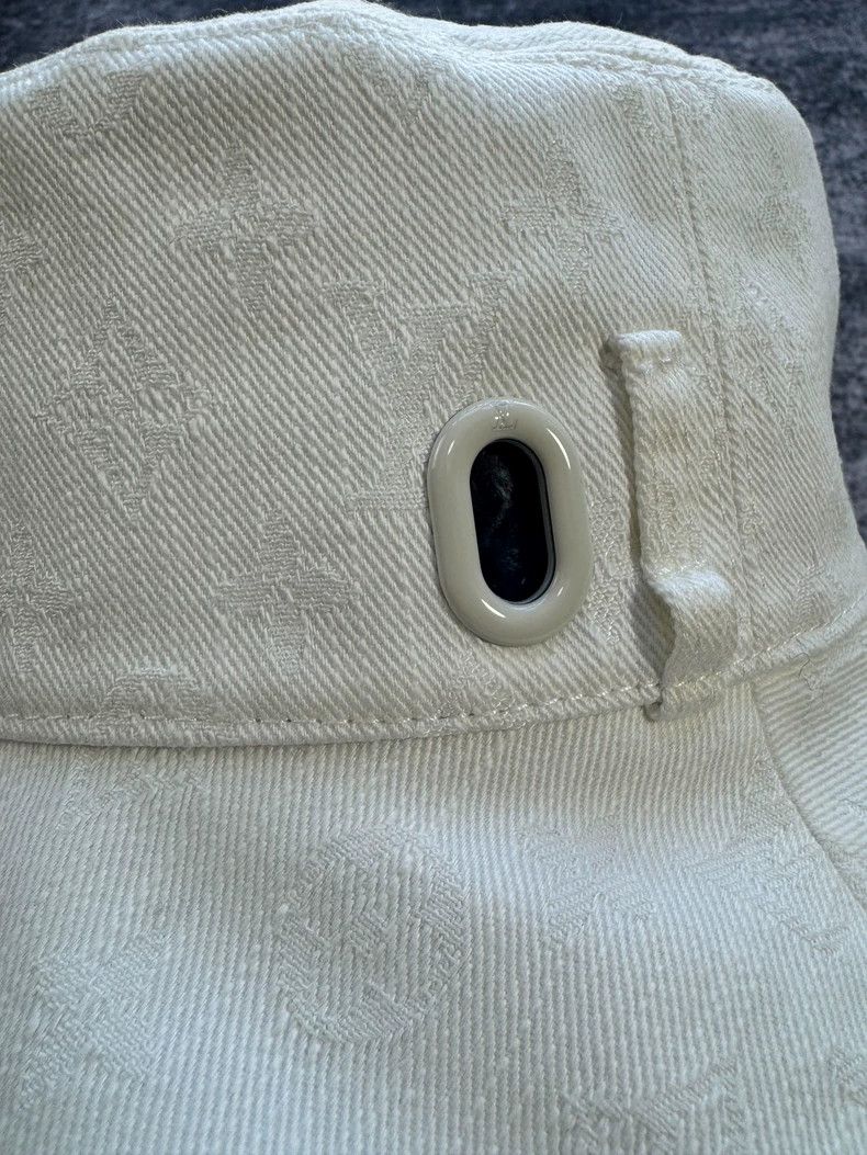 Louis Vuitton Louis Vuitton Blue and White Fisherman's Hat Size ONE SIZE - 4 Thumbnail