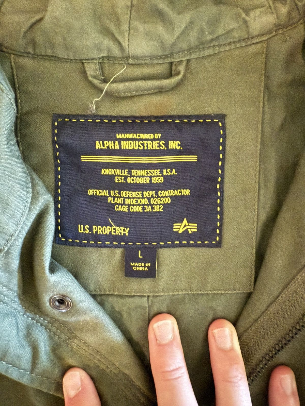 Alpha Industries Alpha Industries trench coat jacket military vibes Size US L / EU 52-54 / 3 - 3 Thumbnail